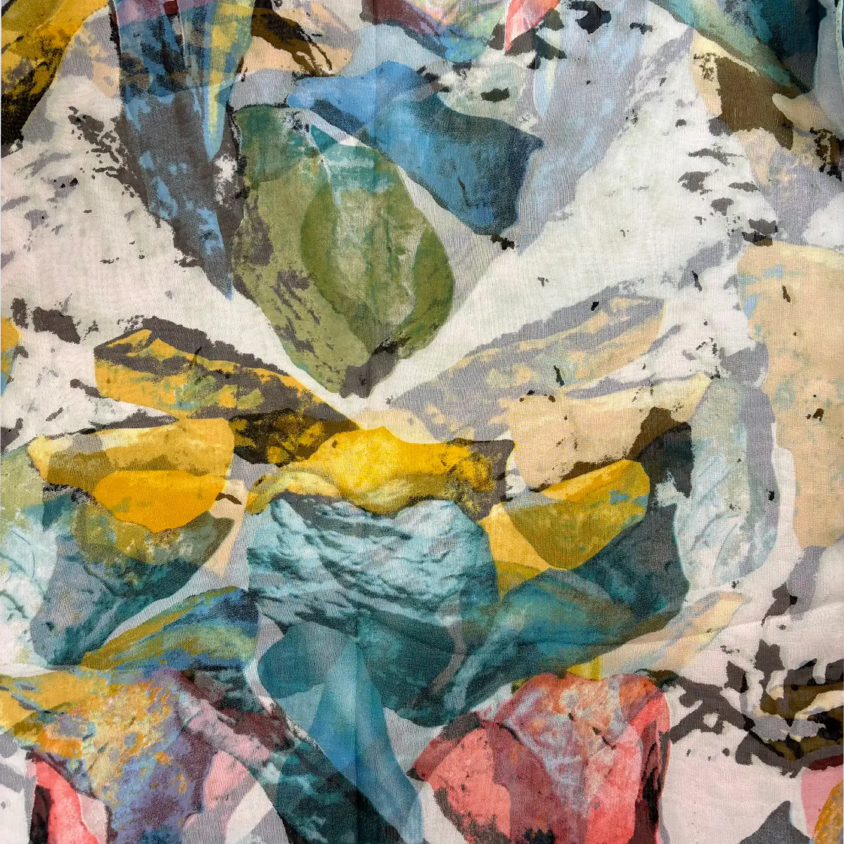 Abstract Chiffon Scarves - Image 4