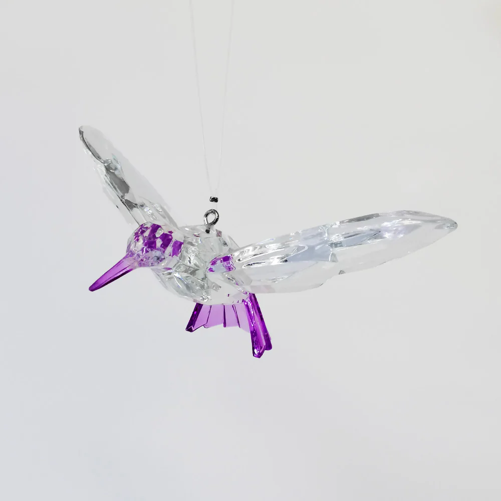Acrylic Clear Bird - Small - Image 5