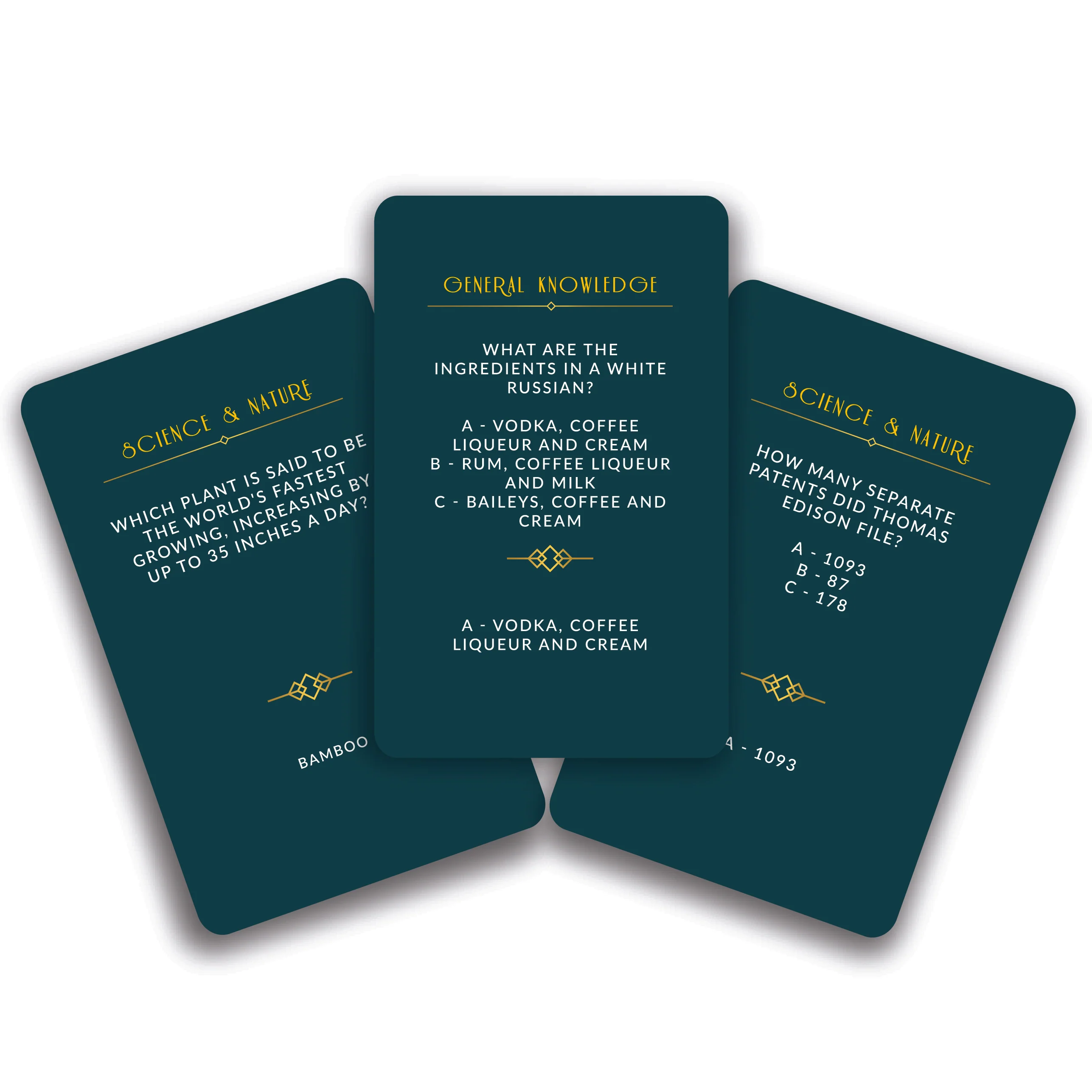 After Dinner Trivia - 100 Cards - Image 2