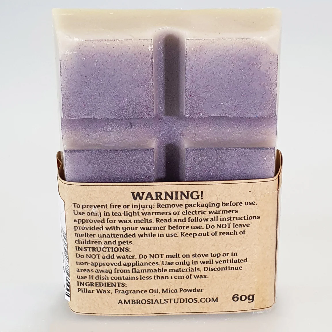 Ambrosial Studios - Handmade Wax Melt - Grapefruit & Lime - Image 2