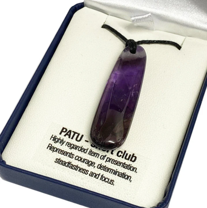 Amethyst Necklace - 'Patu' - Image 2