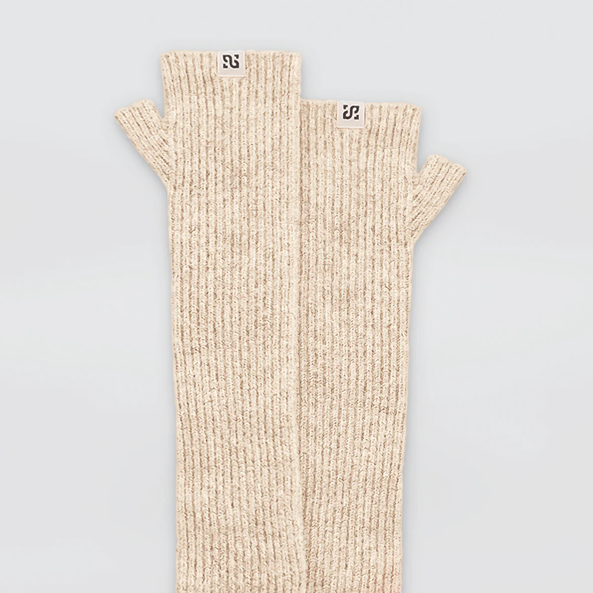 Full Arm Hand Warmer Fingerless Mittens - Image 2