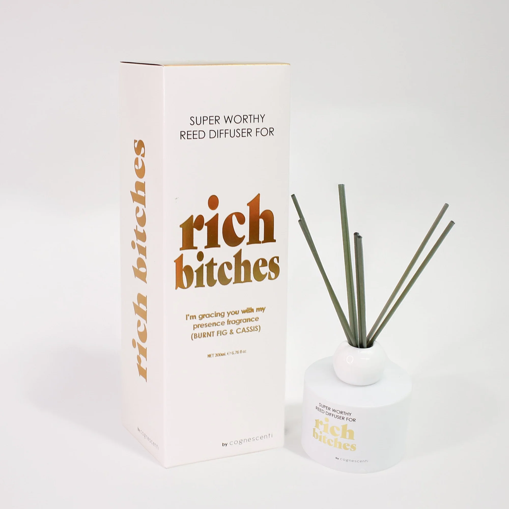 Super Worthy Reed Diffuser - Rich Bitches