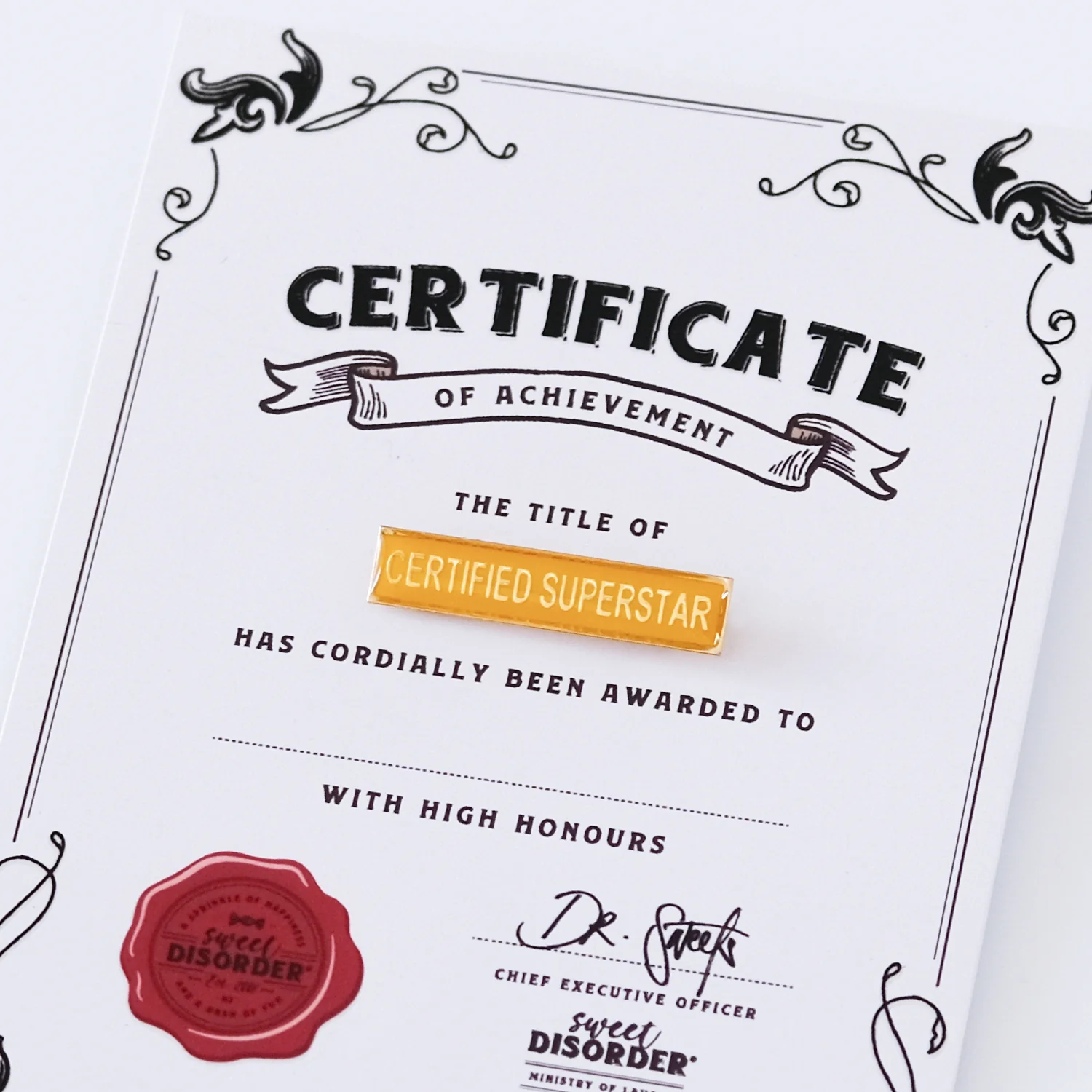 Badge & Certificate - 'Certified Superstar' - Image 2