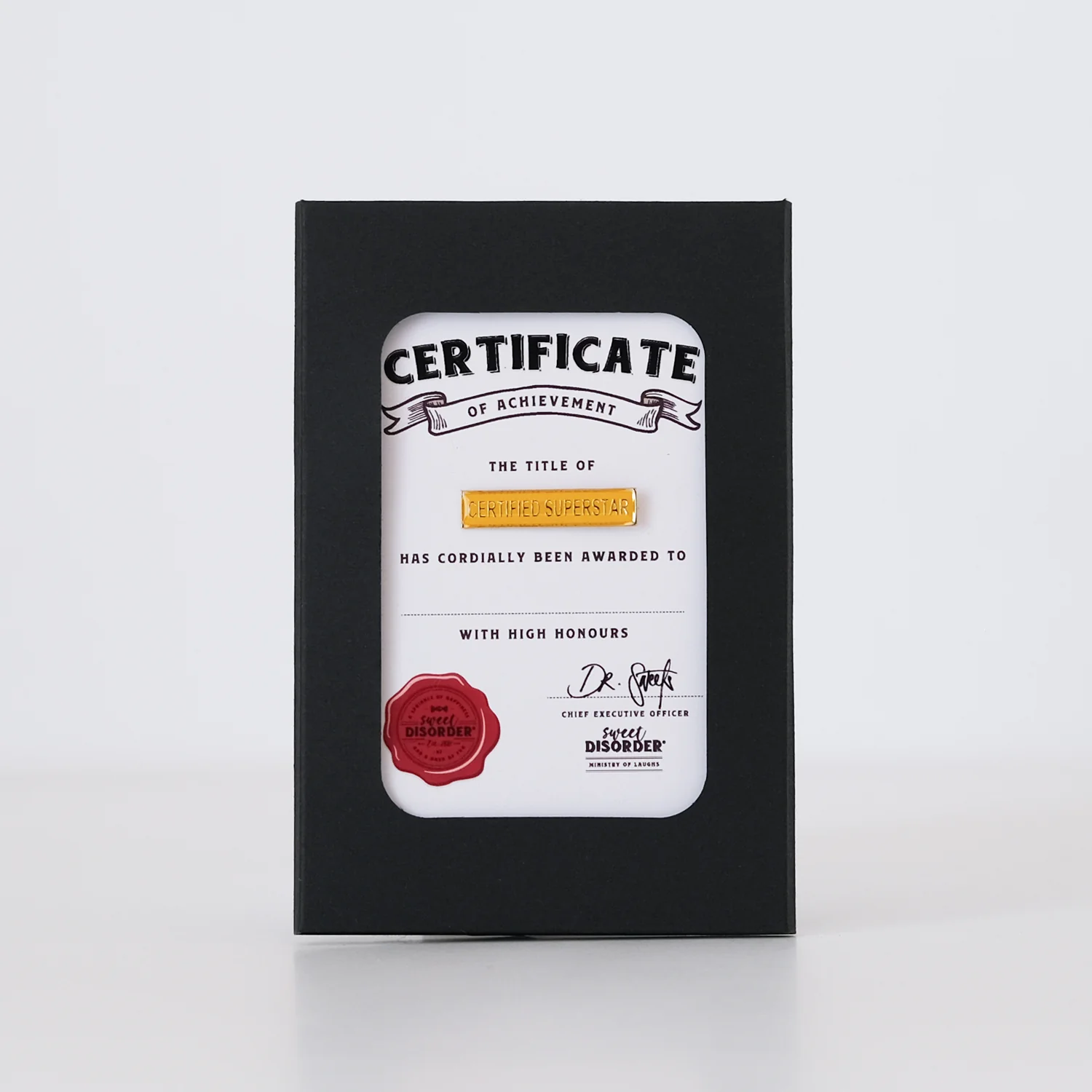 Badge & Certificate - 'Certified Superstar' - Image 3