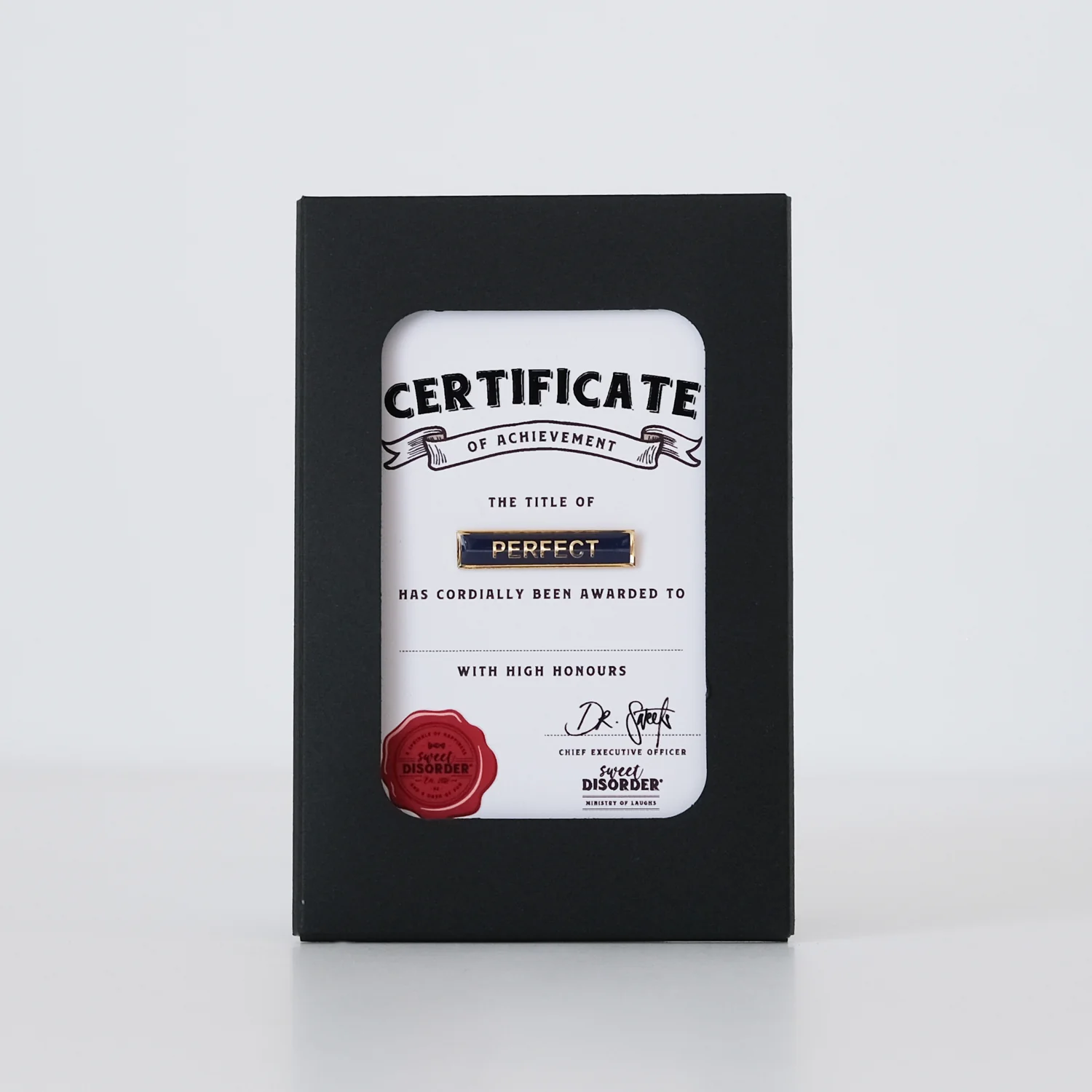 Badge & Certificate - 'Perfect' - Image 3