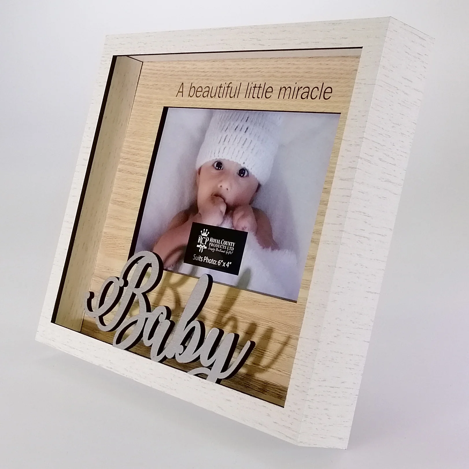 Beautiful Miracle Frame 4"x 6" - Baby - Image 3