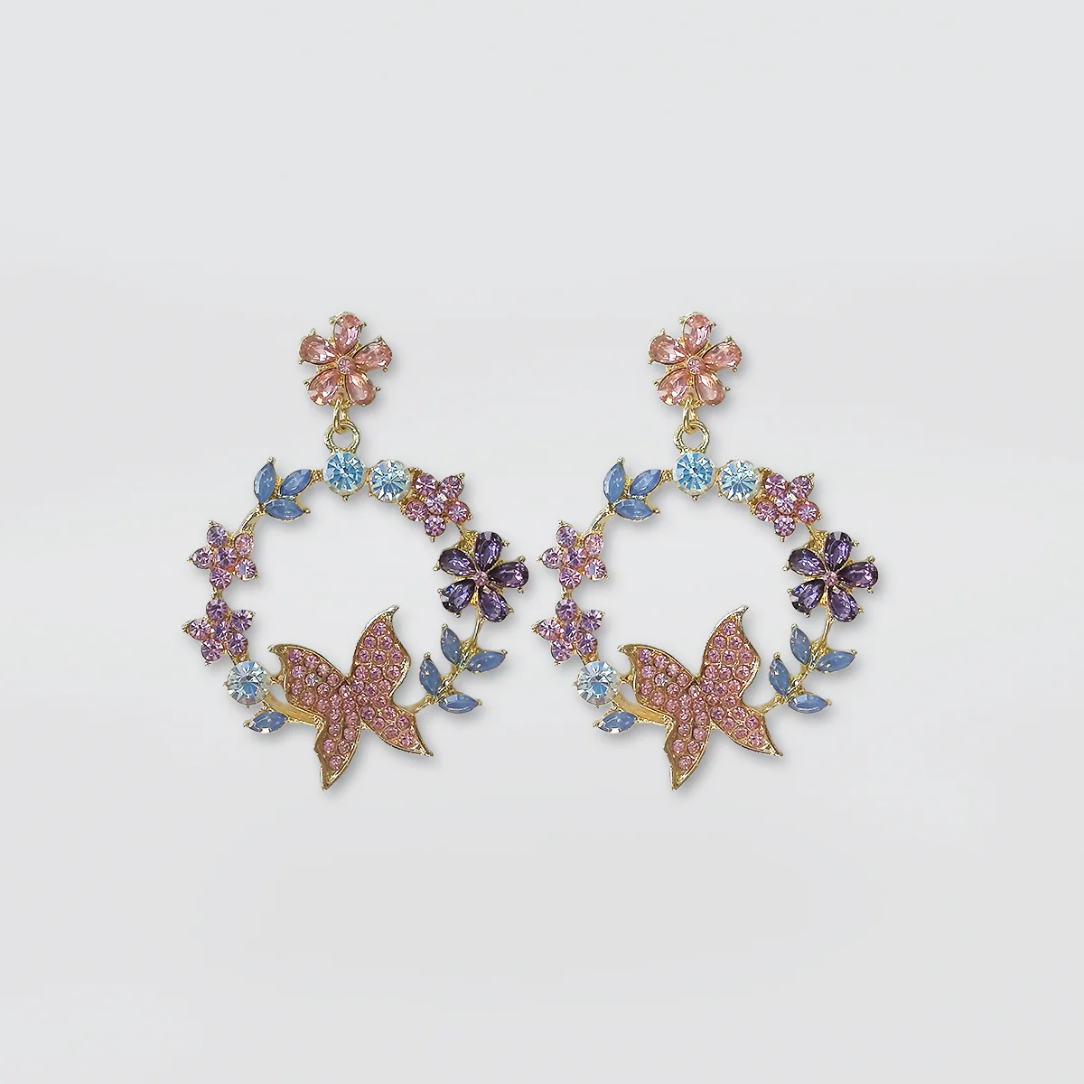 Bedazzel 'Butterfly Crystals' Earrings - Image 4