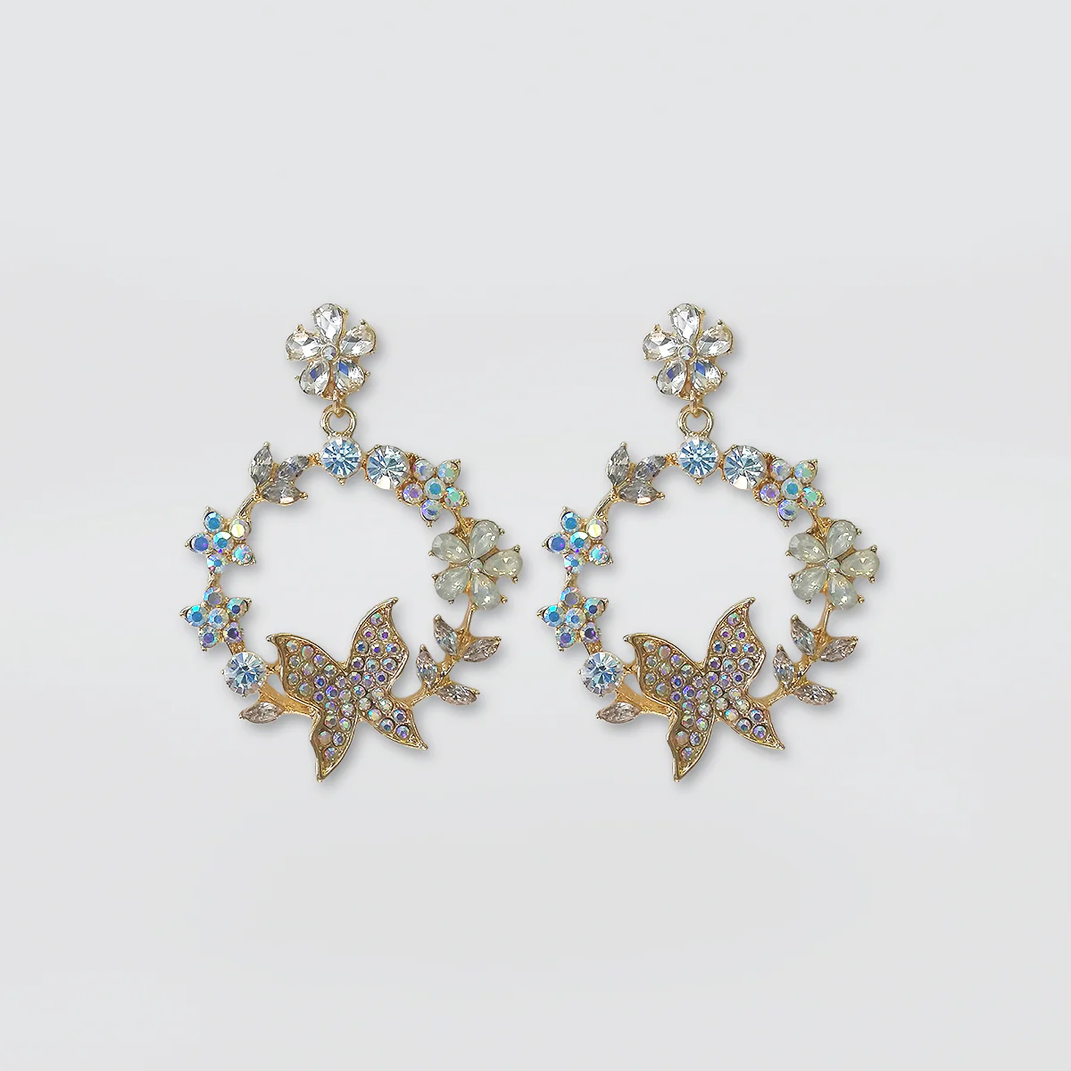 Bedazzel 'Butterfly Crystals' Earrings - Image 5