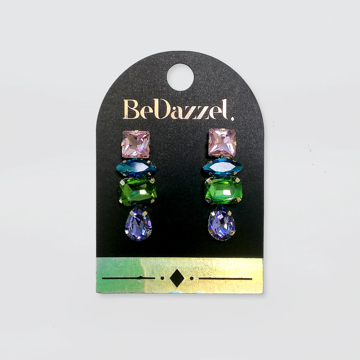 Bedazzel 'String Crystal' Earrings - Image 3