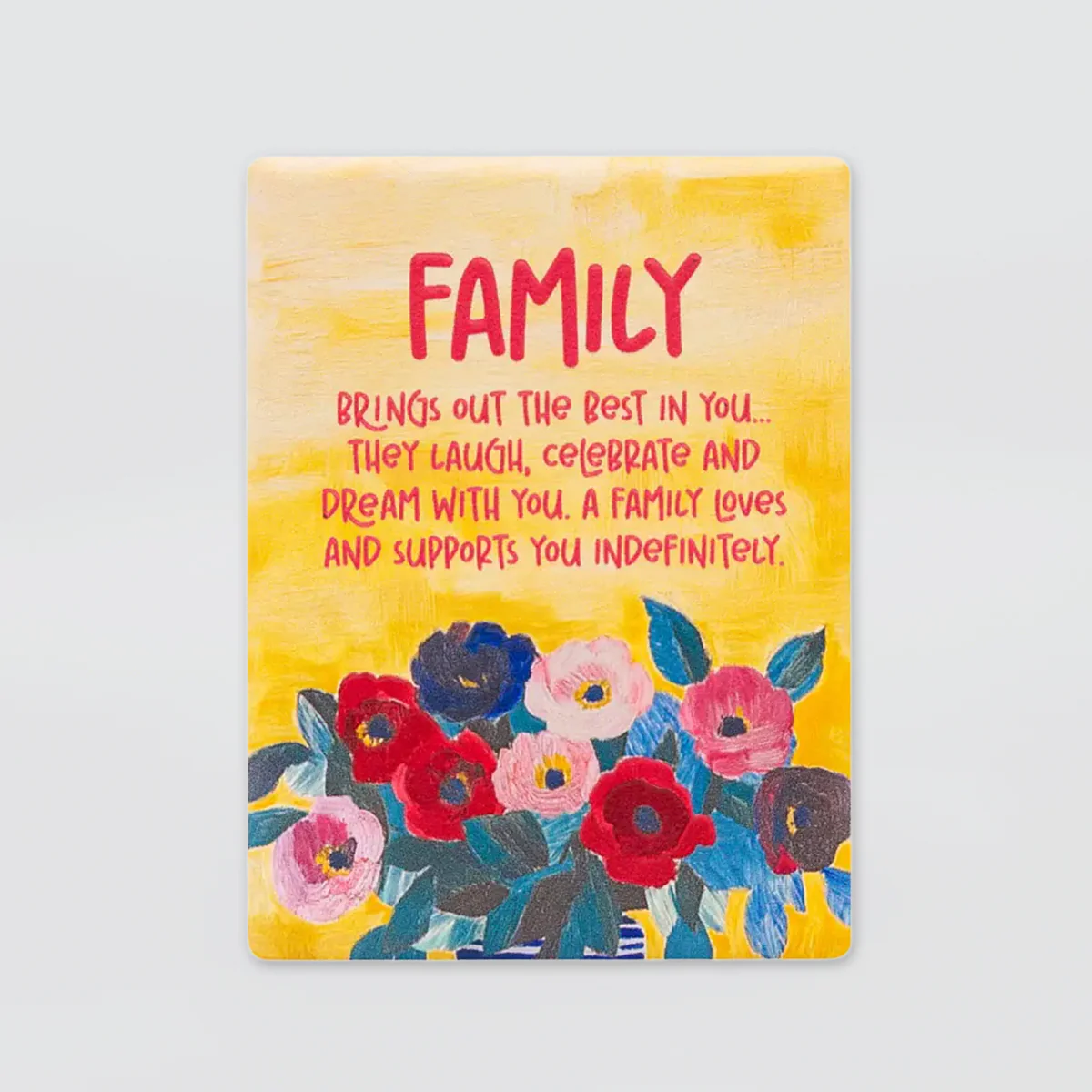 Billie - Ceramic Magnet - Family
