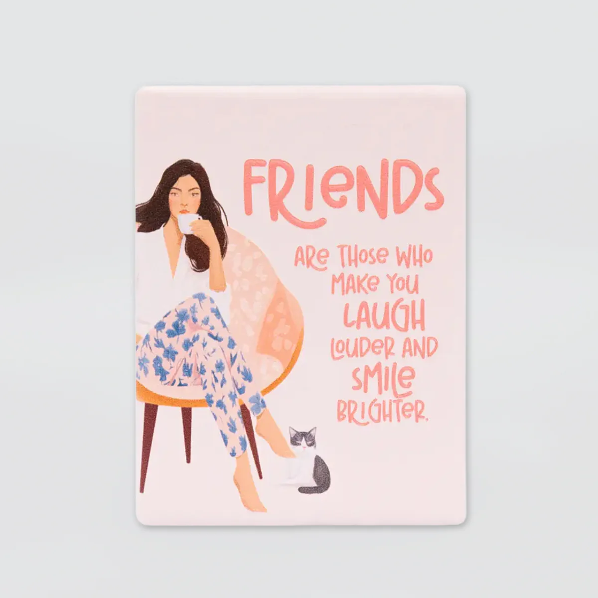 Billie - Ceramic Magnet - Friends