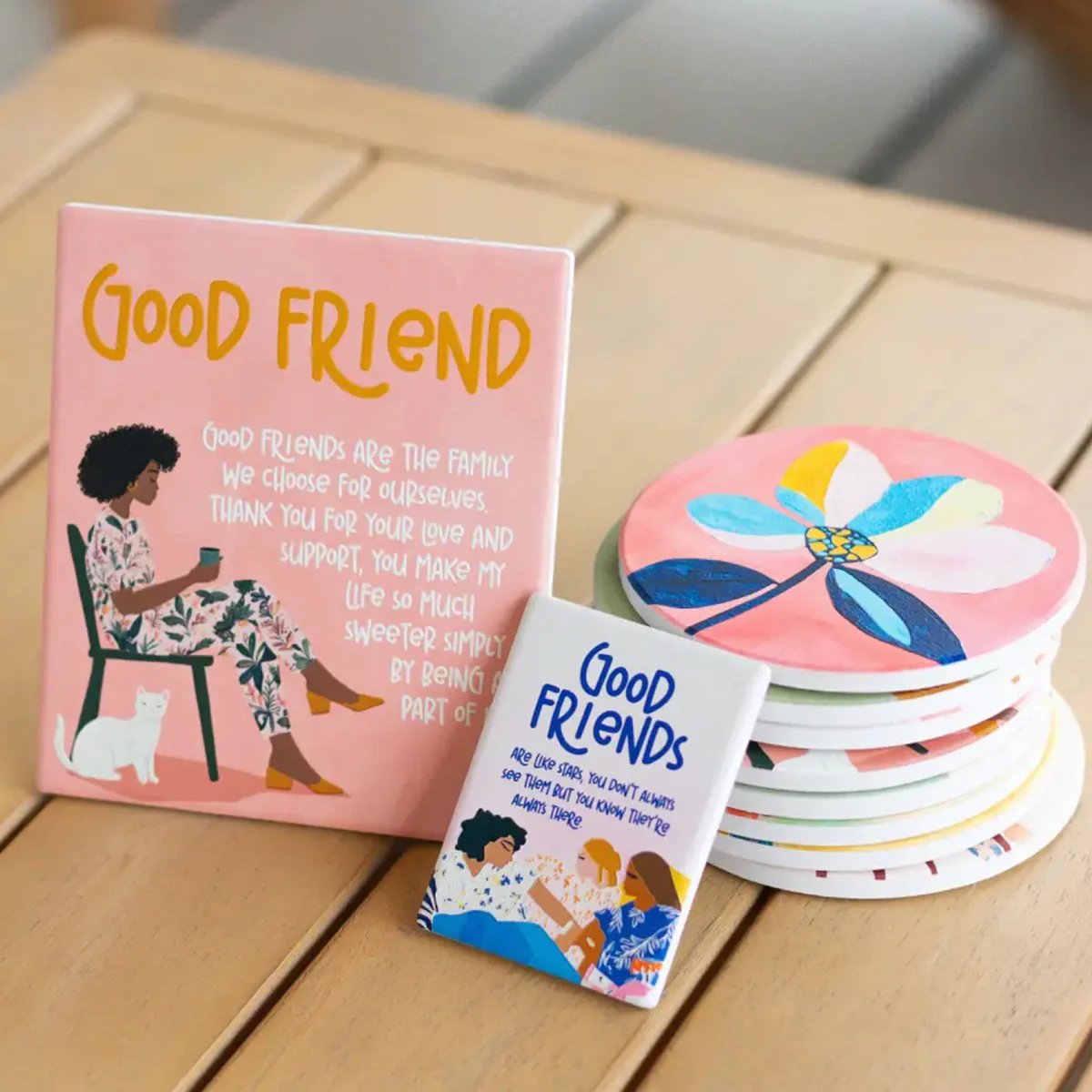 Billie - Ceramic Magnet - Good Friends - Image 2