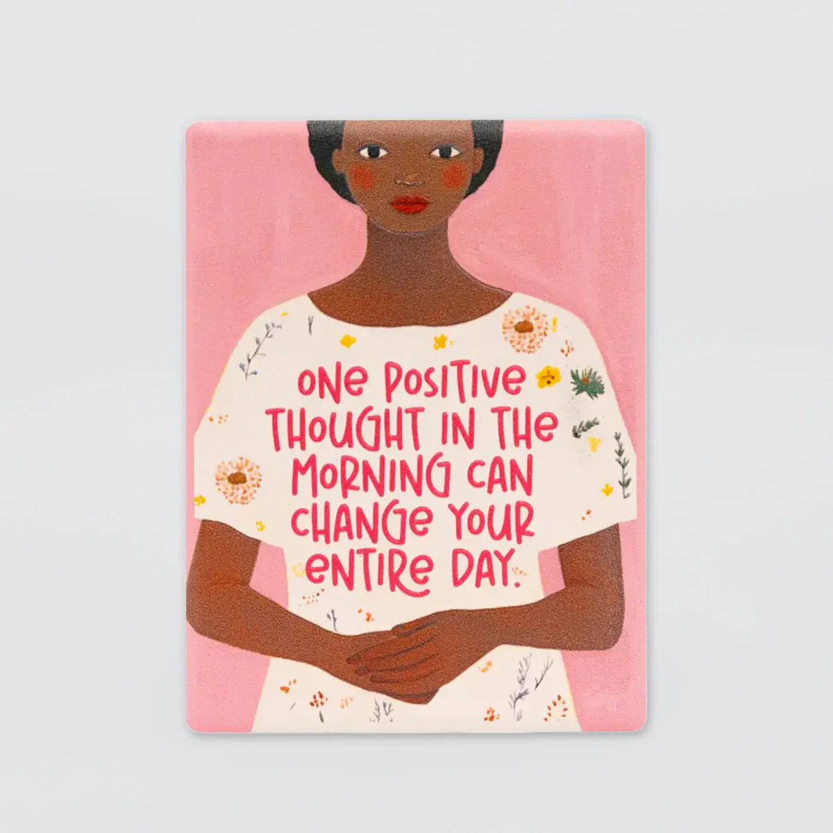 Billie - Ceramic Magnet - Positive Thoughts