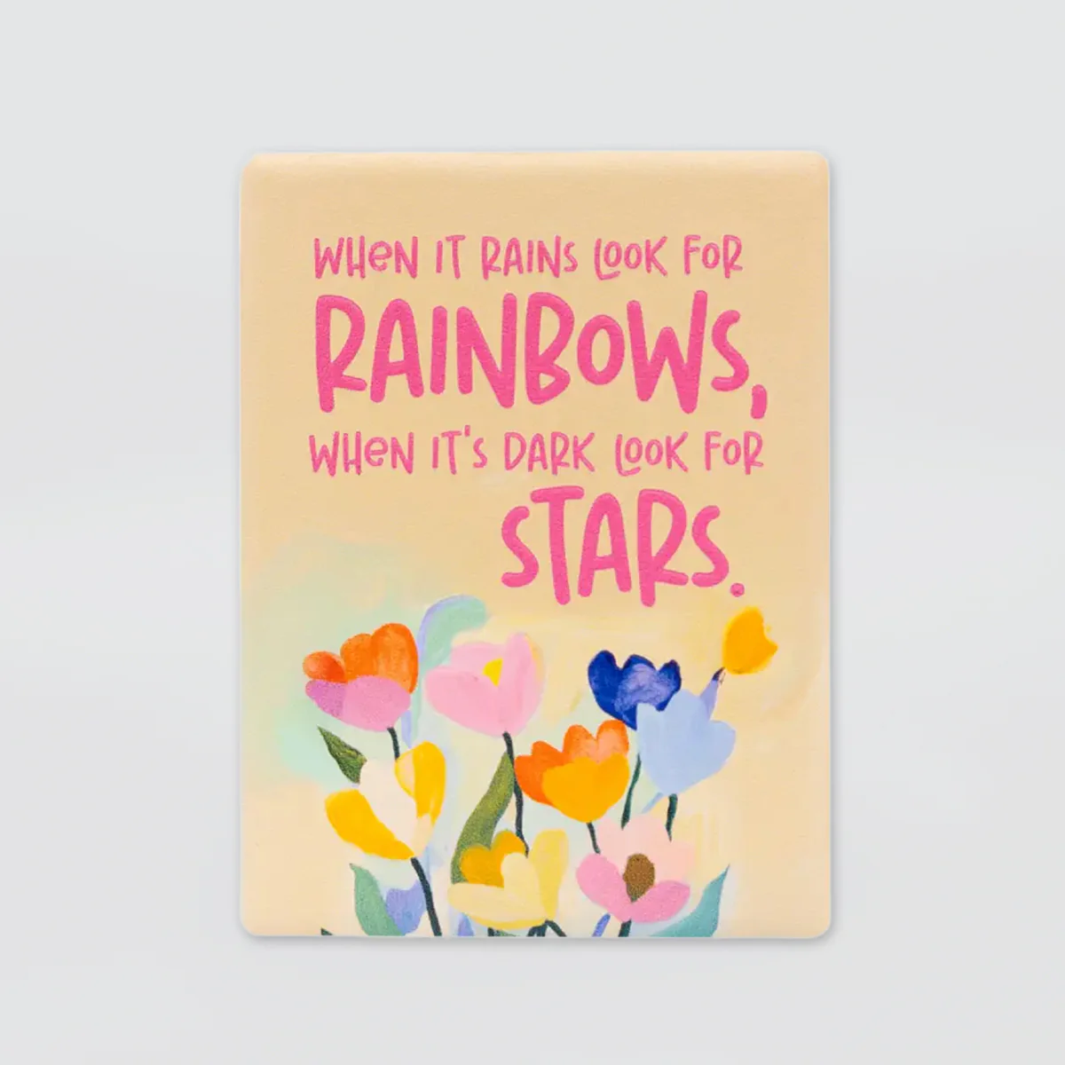 Billie - Ceramic Magnet - Rainbows