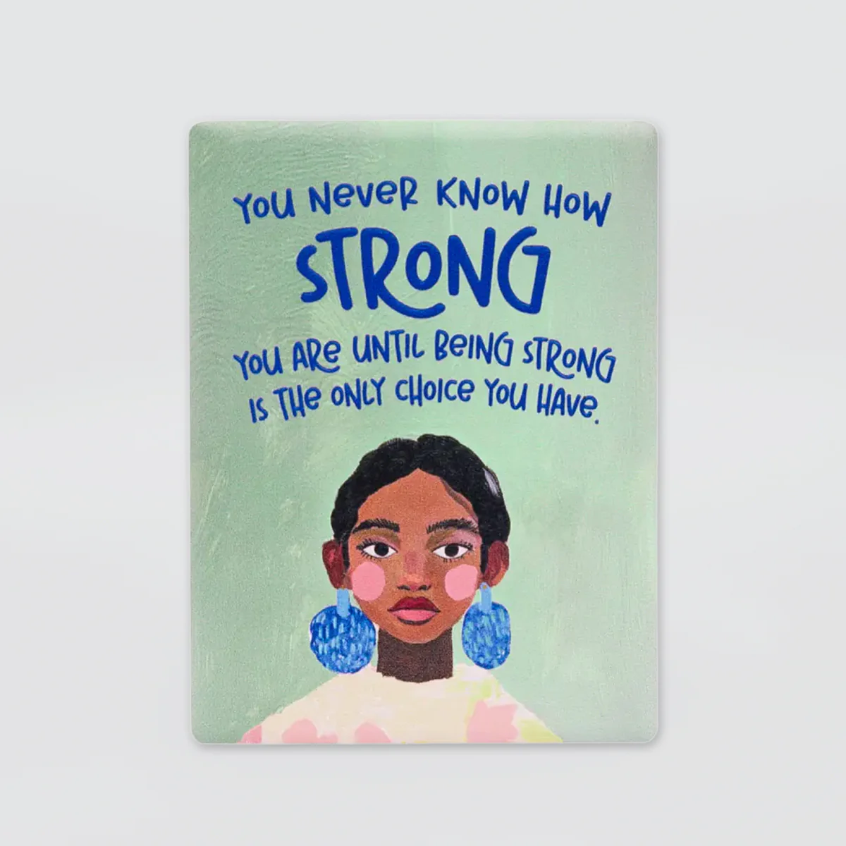 Billie - Ceramic Magnet - Strong