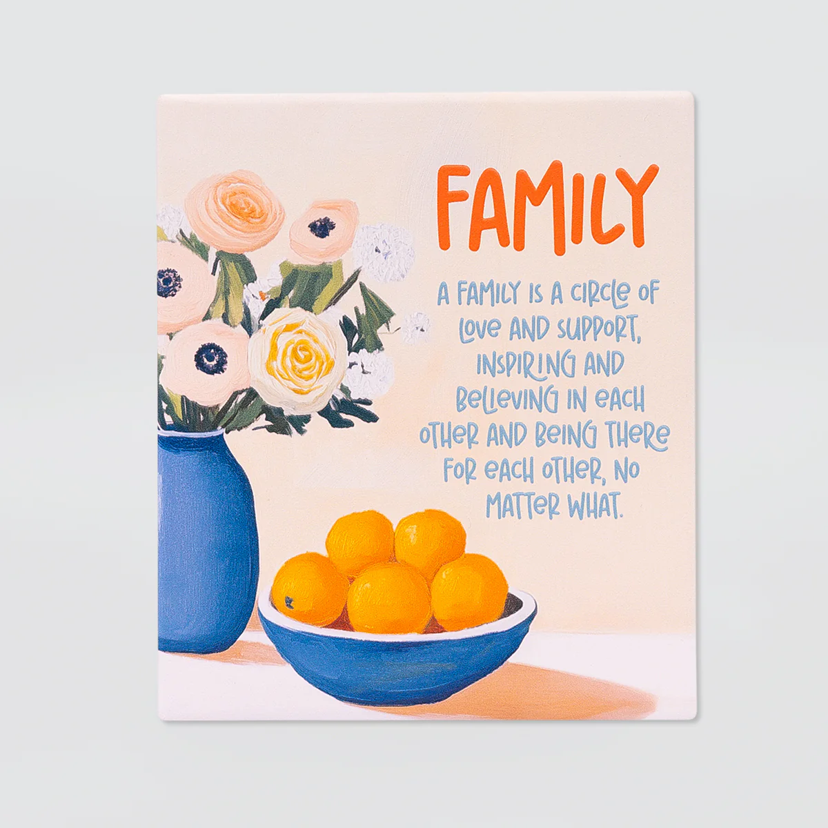 Billie - Verse Plaque - Family