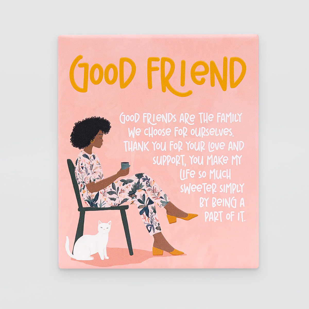 Billie - Verse Plaque - Good Friends