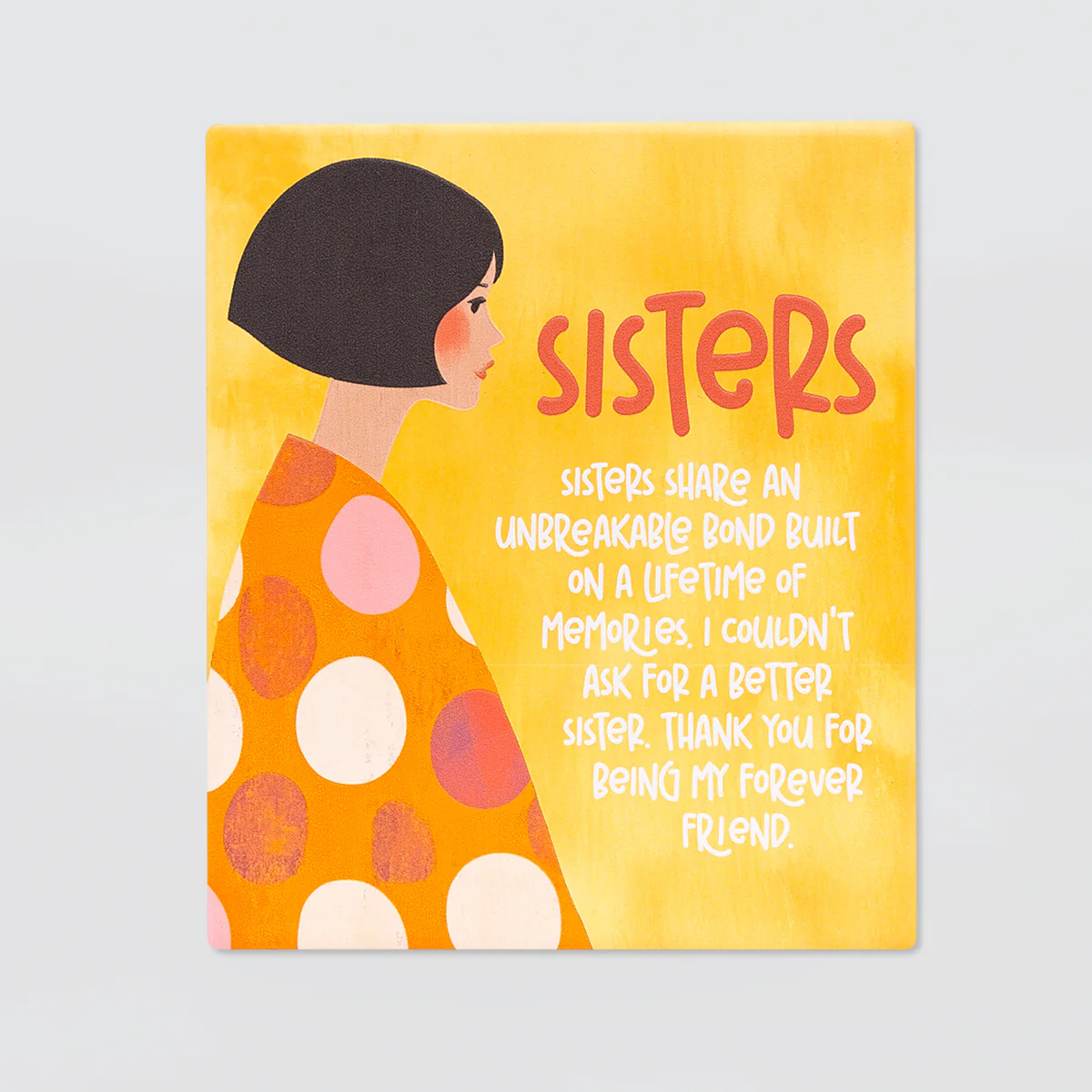 Billie - Verse Plaque - Sisters