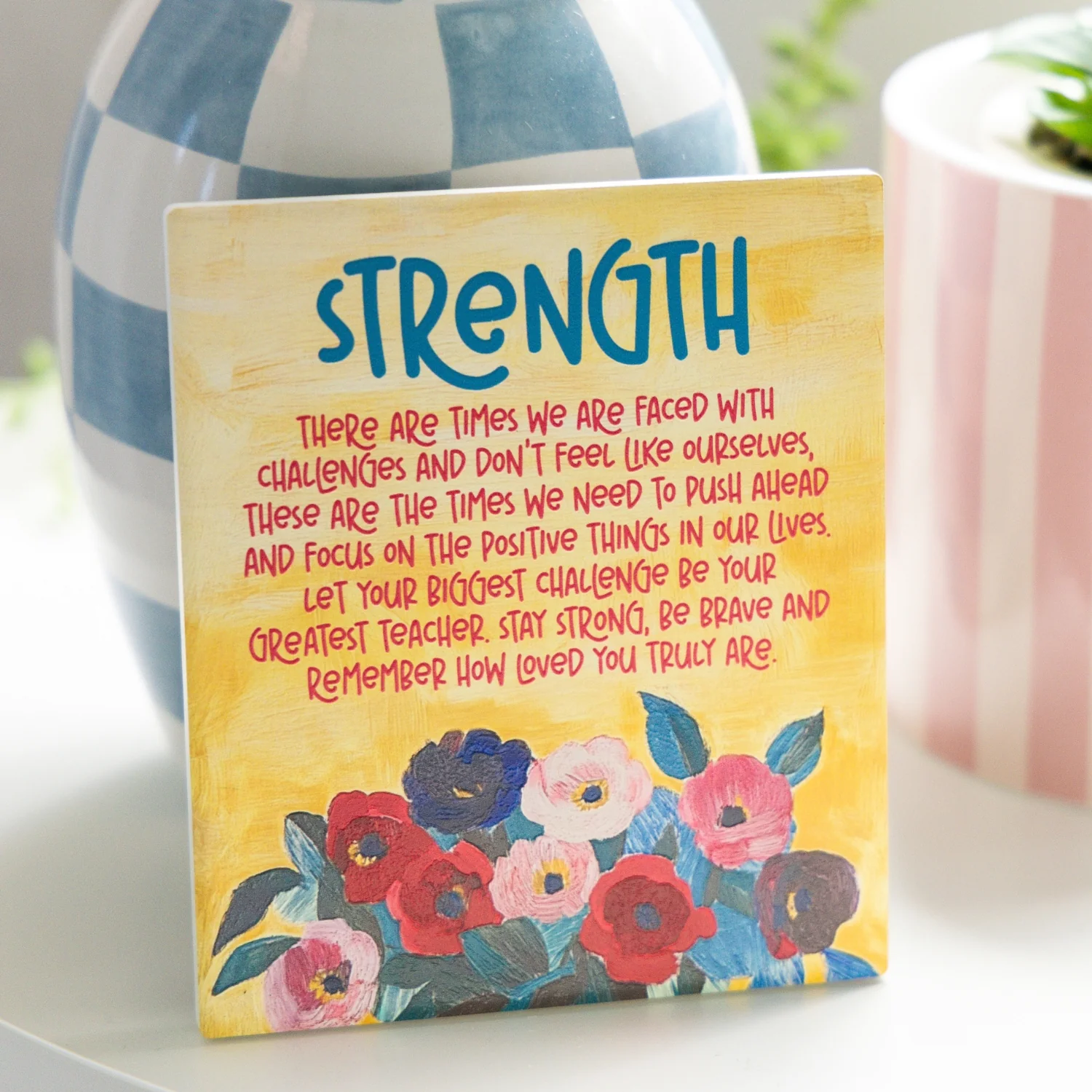 Billie - Verse Plaque - Strength - Image 3