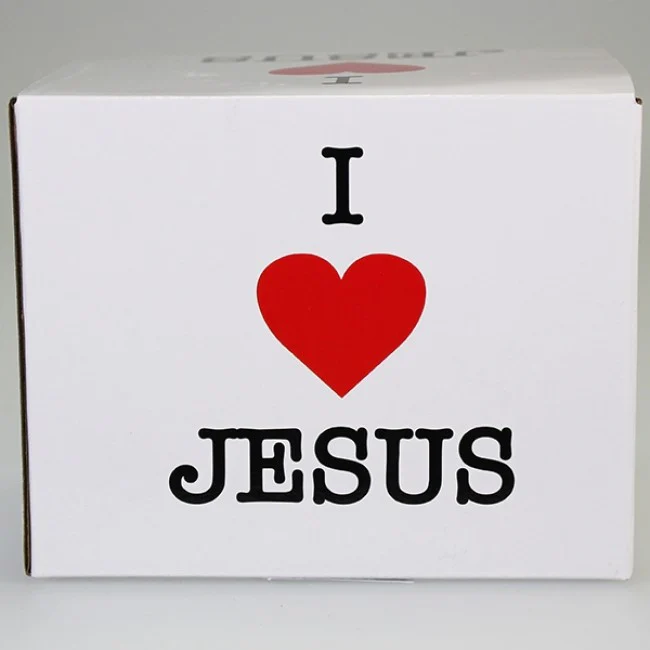 Boxed Mug - 'I HEART Jesus' - Image 2