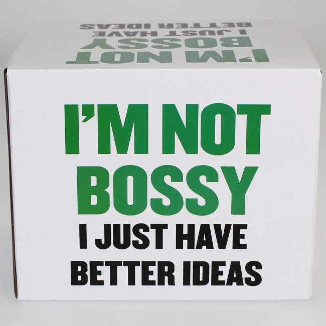 Boxed Mug - 'I'm Not Bossy...' - Image 2