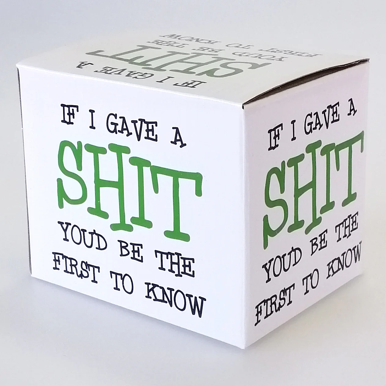 Boxed Mug - 'If I Gave A Shi...' - Image 3