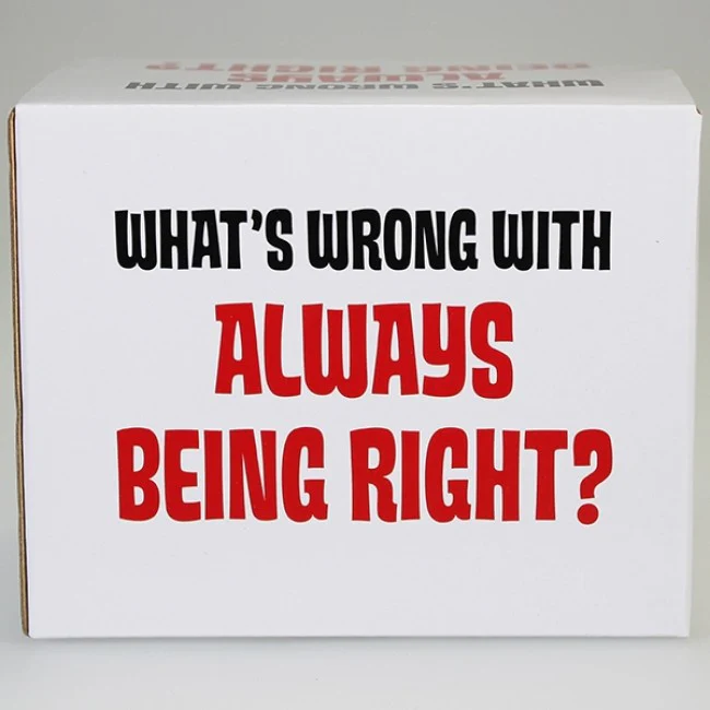 Boxed Mug - 'What's Wrong with Always Being Right?' - Image 2