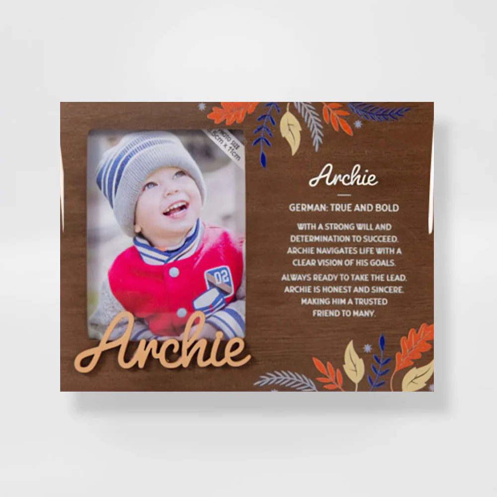 Boys Named Picture Frames - Image 2