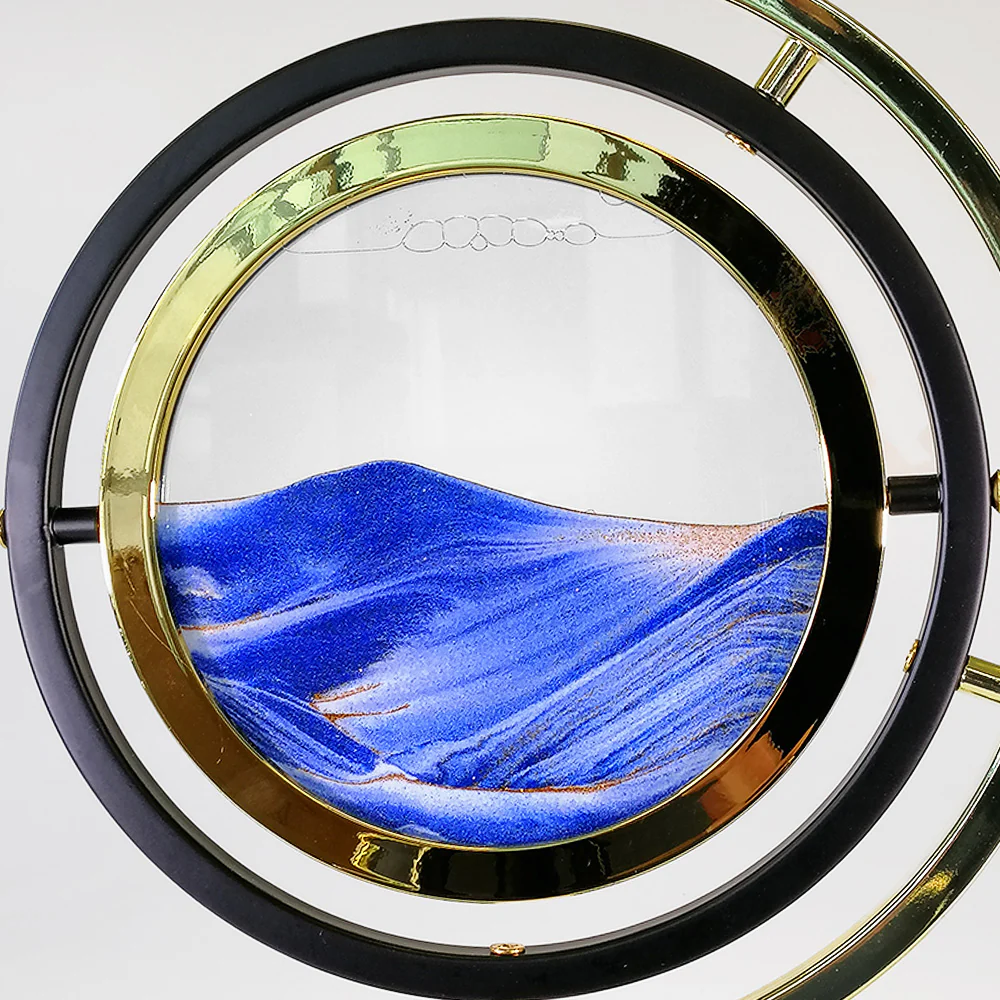 Brass Sand Picture Decor - Half Ring - Image 4