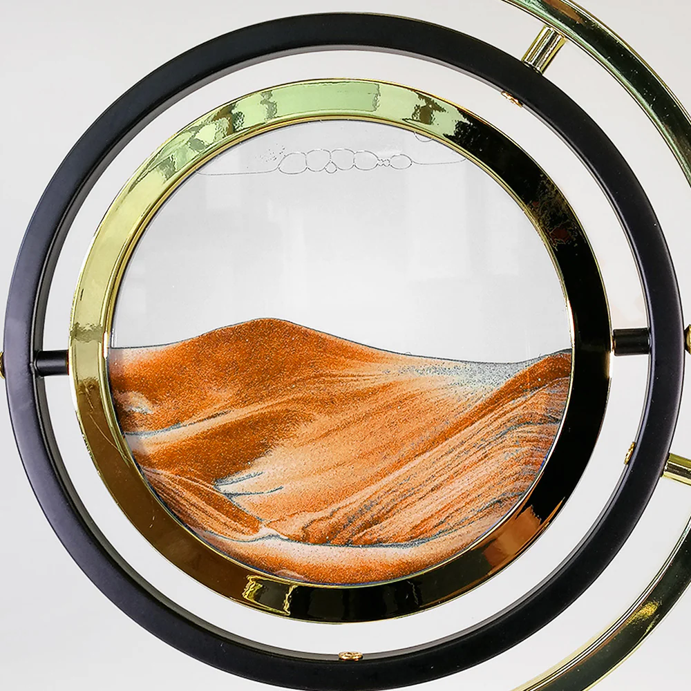 Brass Sand Picture Decor - Half Ring - Image 5