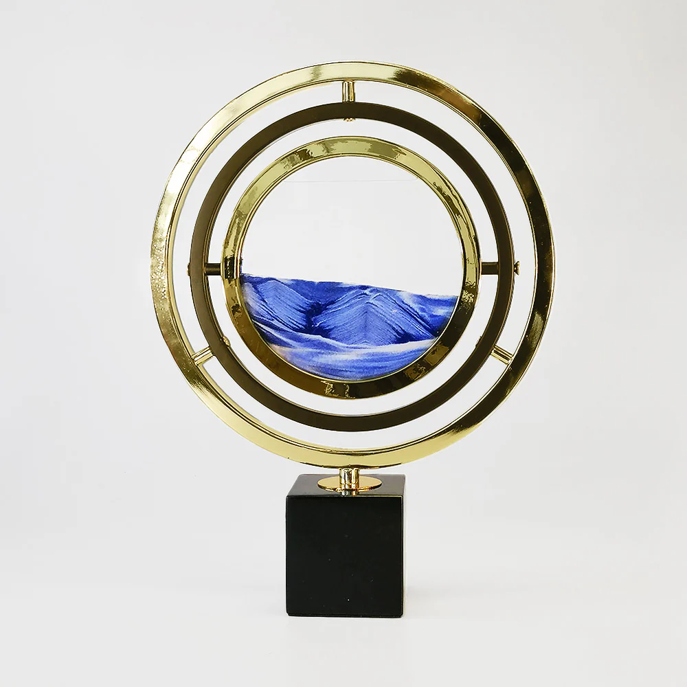 Brass Sand Picture Decor - Full Ring