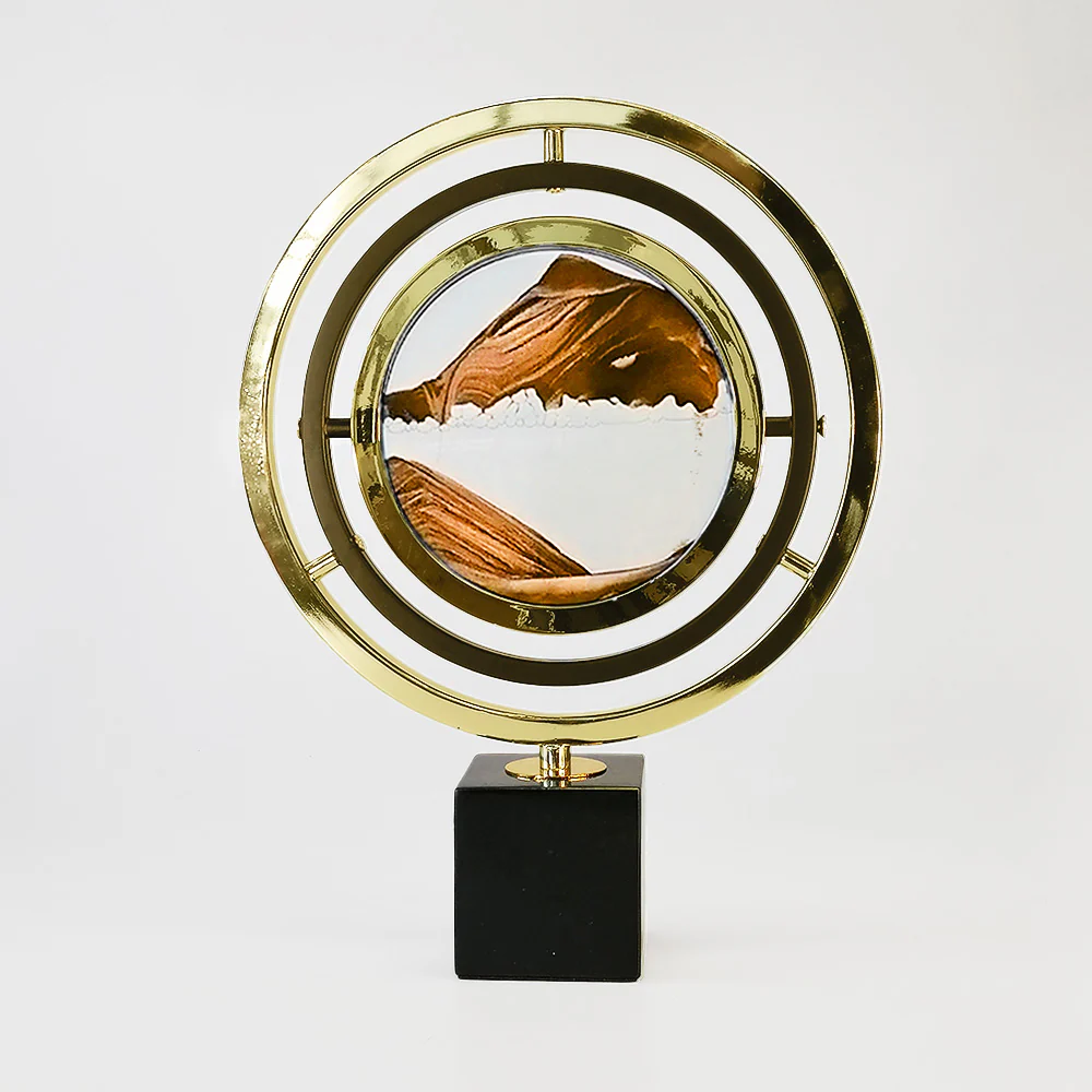 Brass Sand Picture Decor - Full Ring - Image 2
