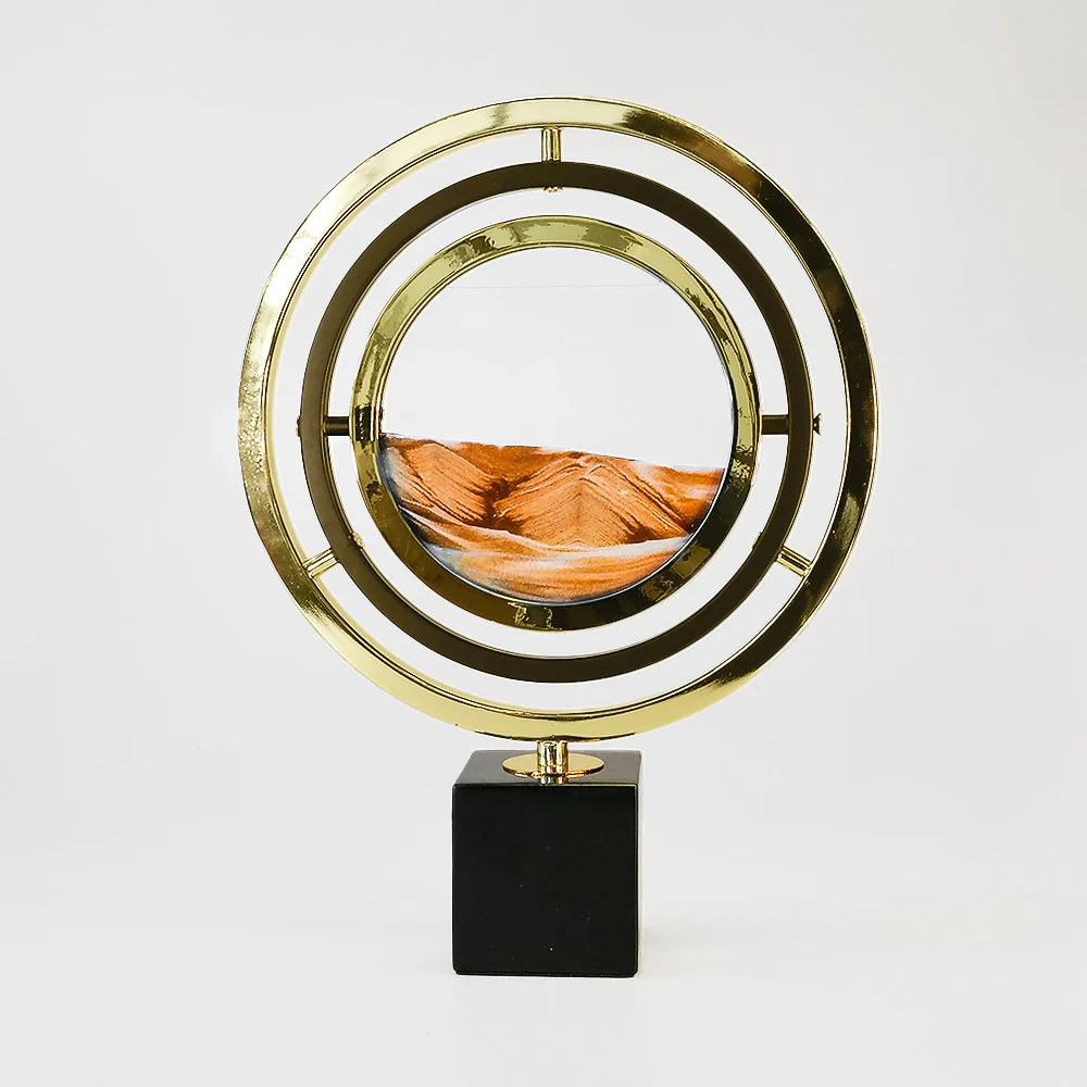 Brass Sand Picture Decor - Full Ring - Image 4
