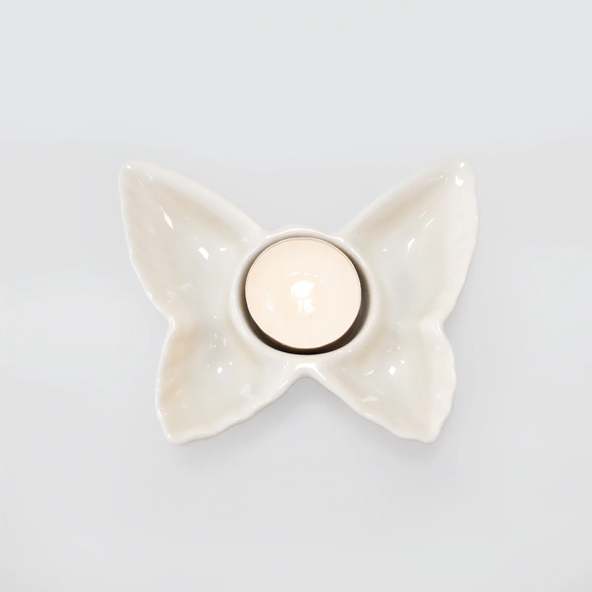 Butterfly Ceramic Tealight Candleholder - Image 3