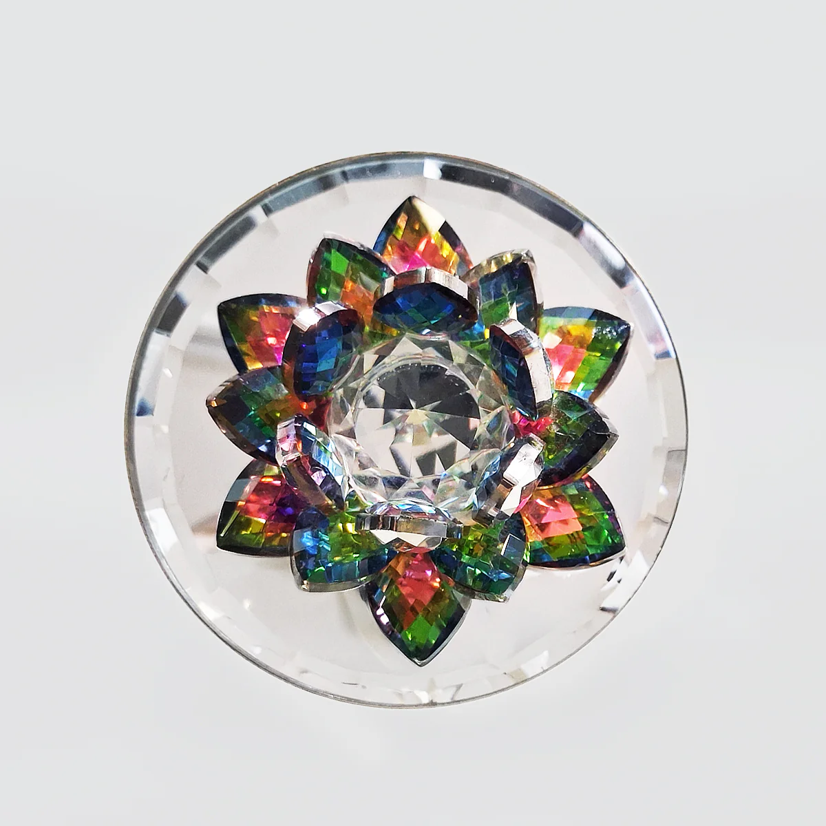 Iridescent Flower Lid Canisters - Image 2