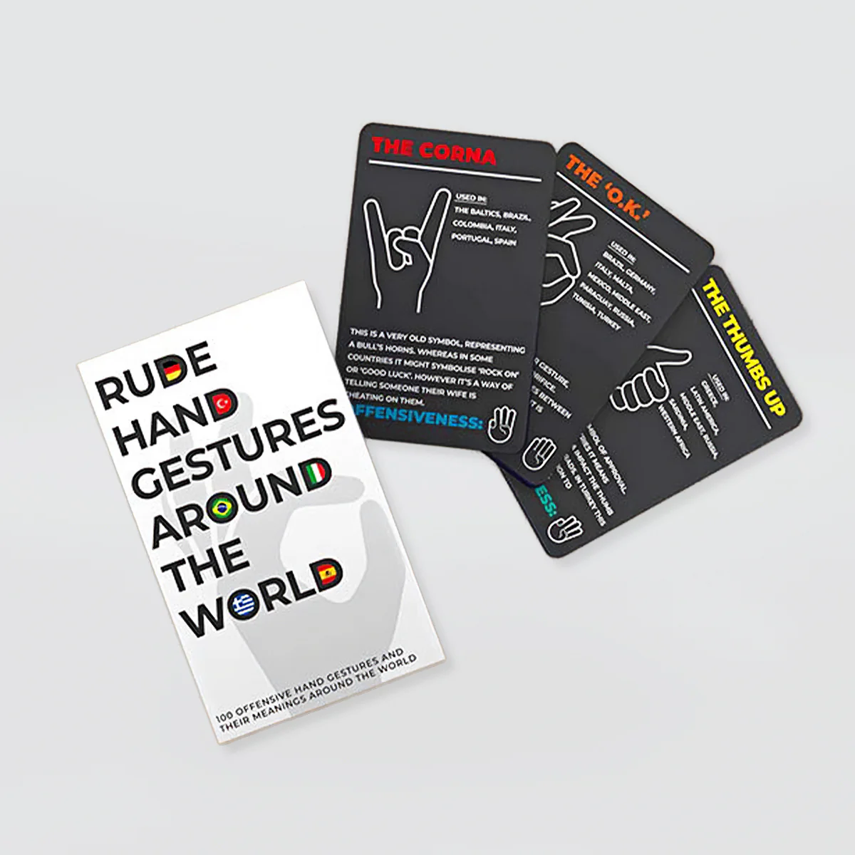 Cards - 'Rude Hand Gestures Around The World' - Image 2
