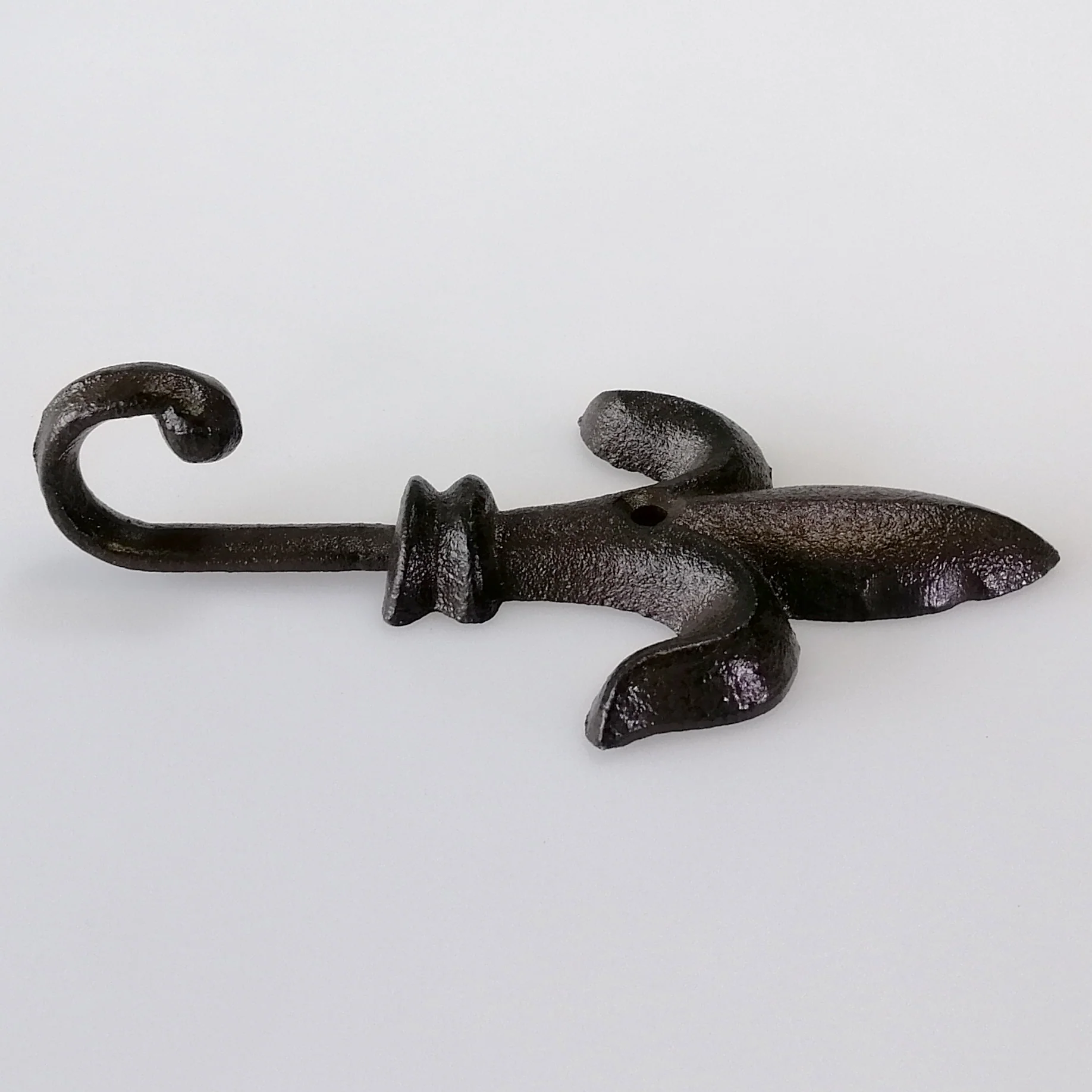 Cast Iron Wall Hook - Fleur De Lis - Image 2