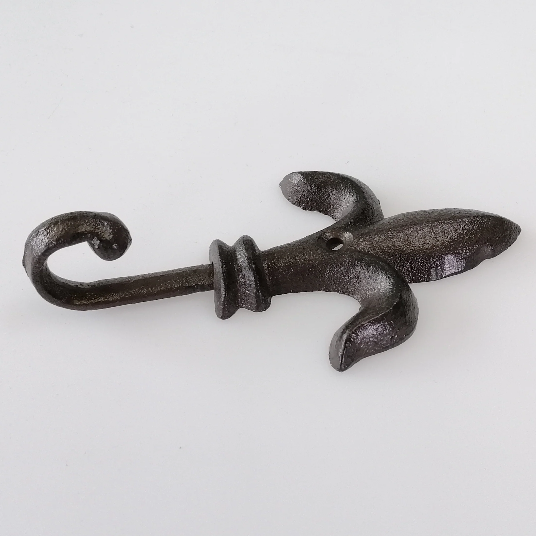 Cast Iron Wall Hook - Fleur De Lis - Image 3