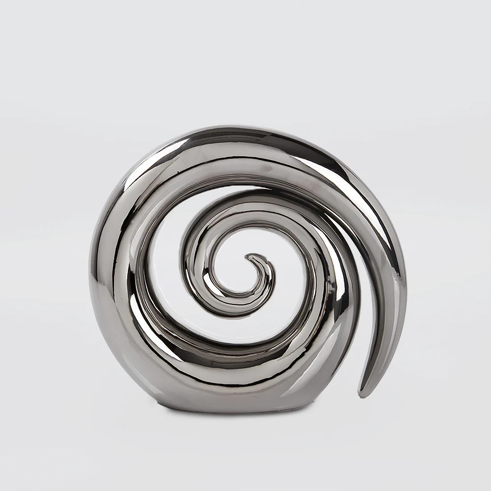 Ceramic Swirl Koru - 21cm