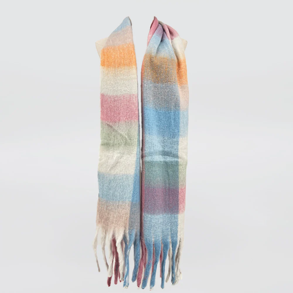 Checkered Winter Scarves - Image 12