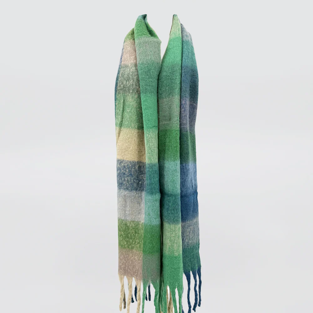 Checkered Winter Scarves - Image 7