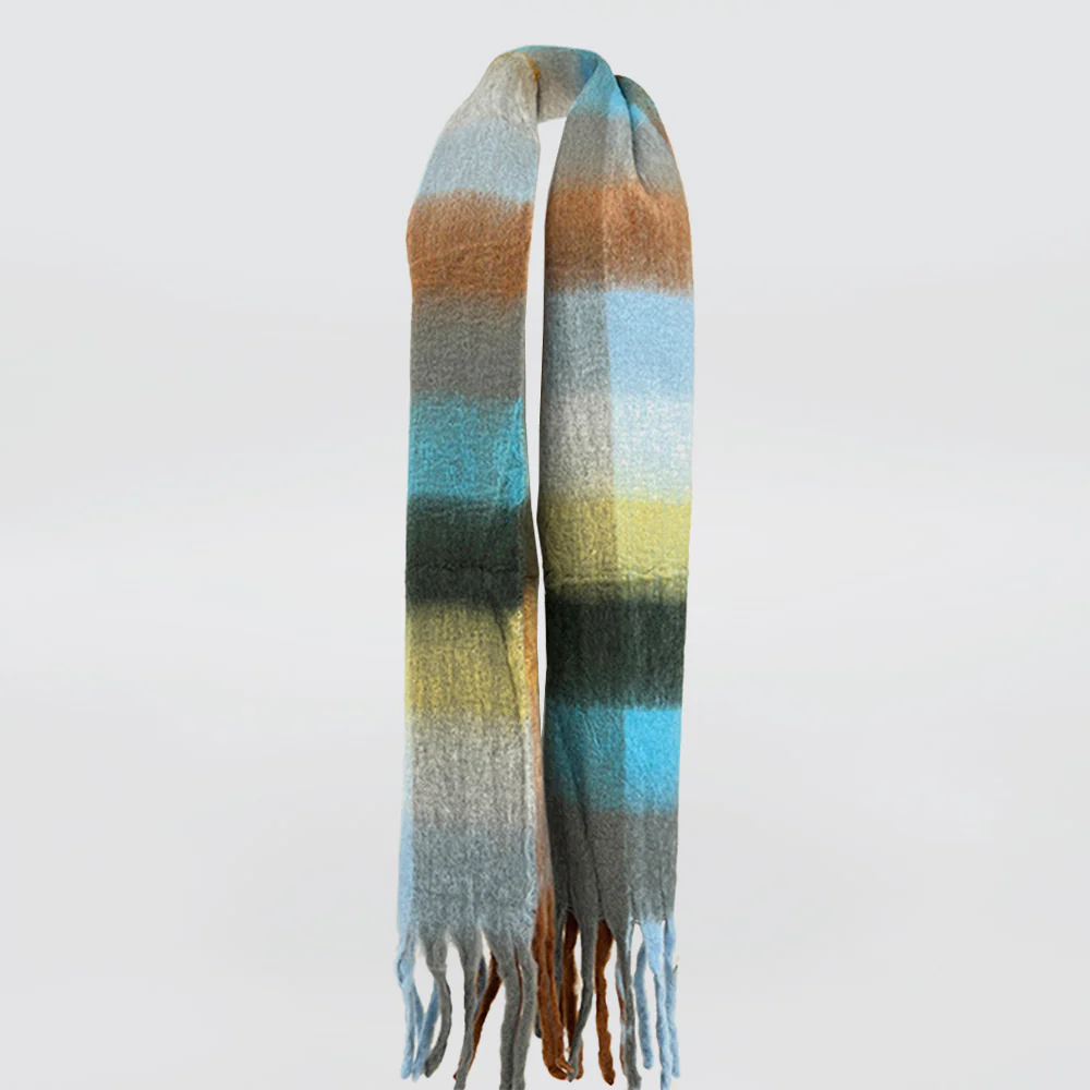 Checkered Winter Scarves - Image 9