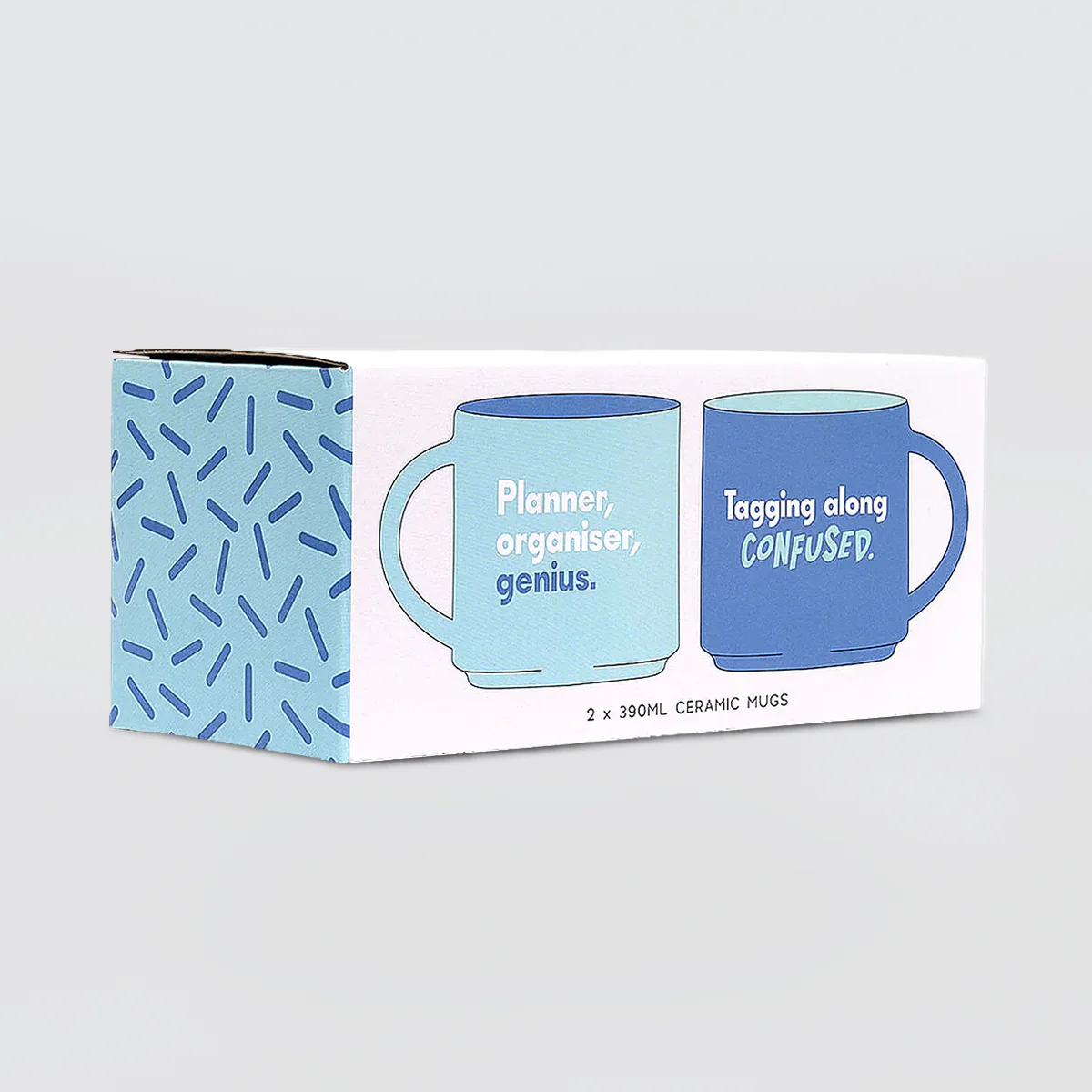 Cheeky Mugs Set - The Planner & The Confused - Image 3