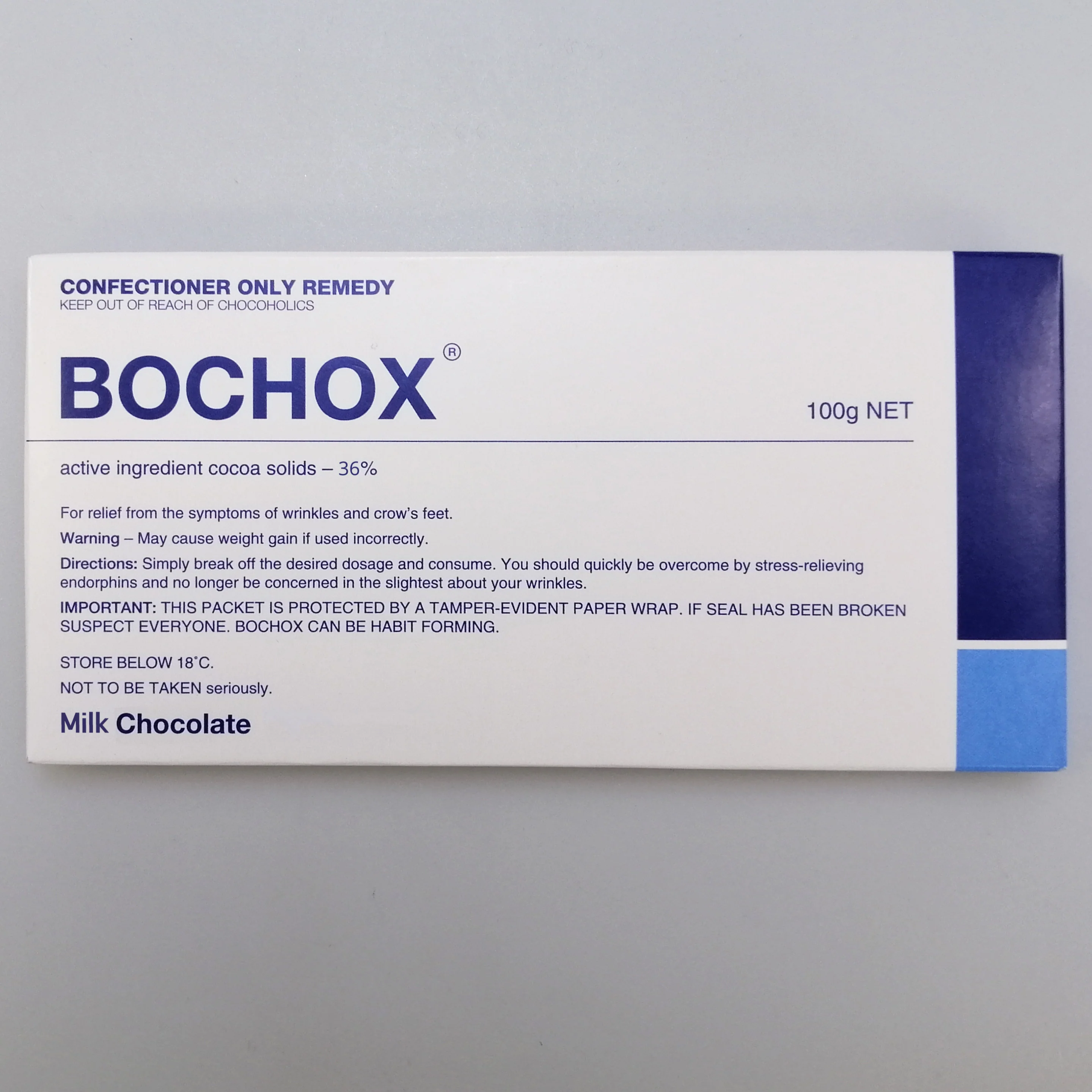 Bloomsberry & Co 'Bochox' Milk Chocolate Bar