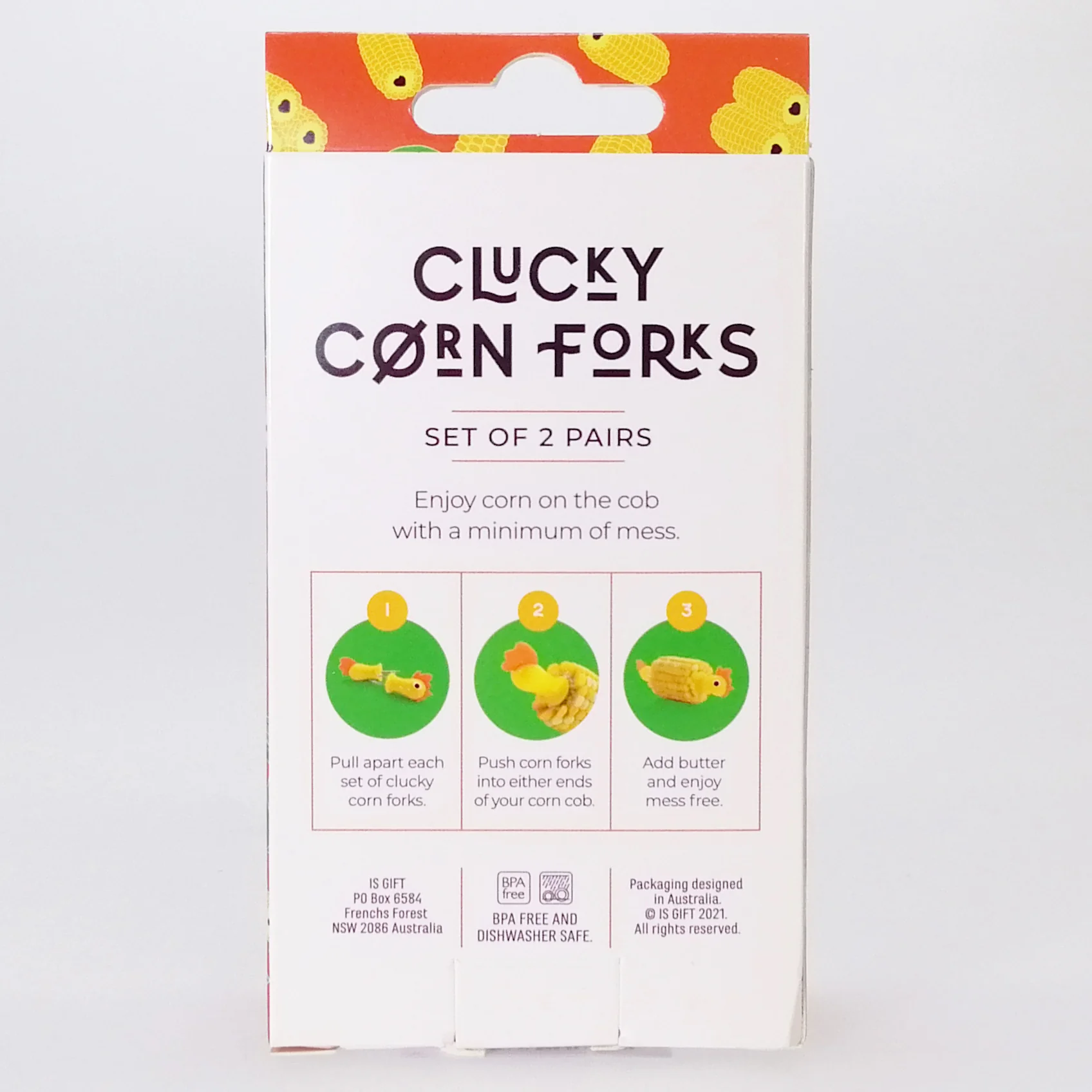Clucky Corn Forks - Set of 2 - Image 3
