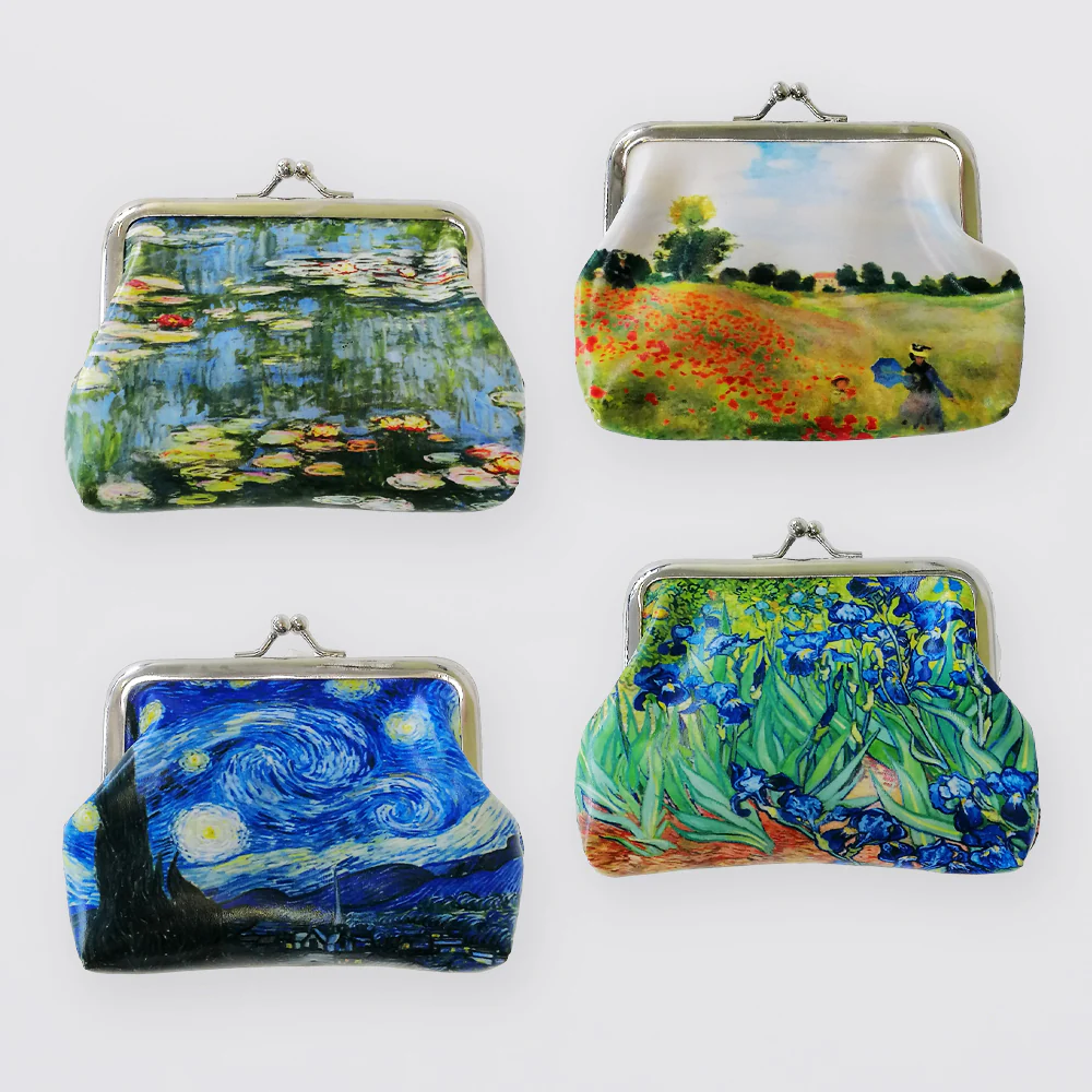 Iconic Artwork Coin Purses