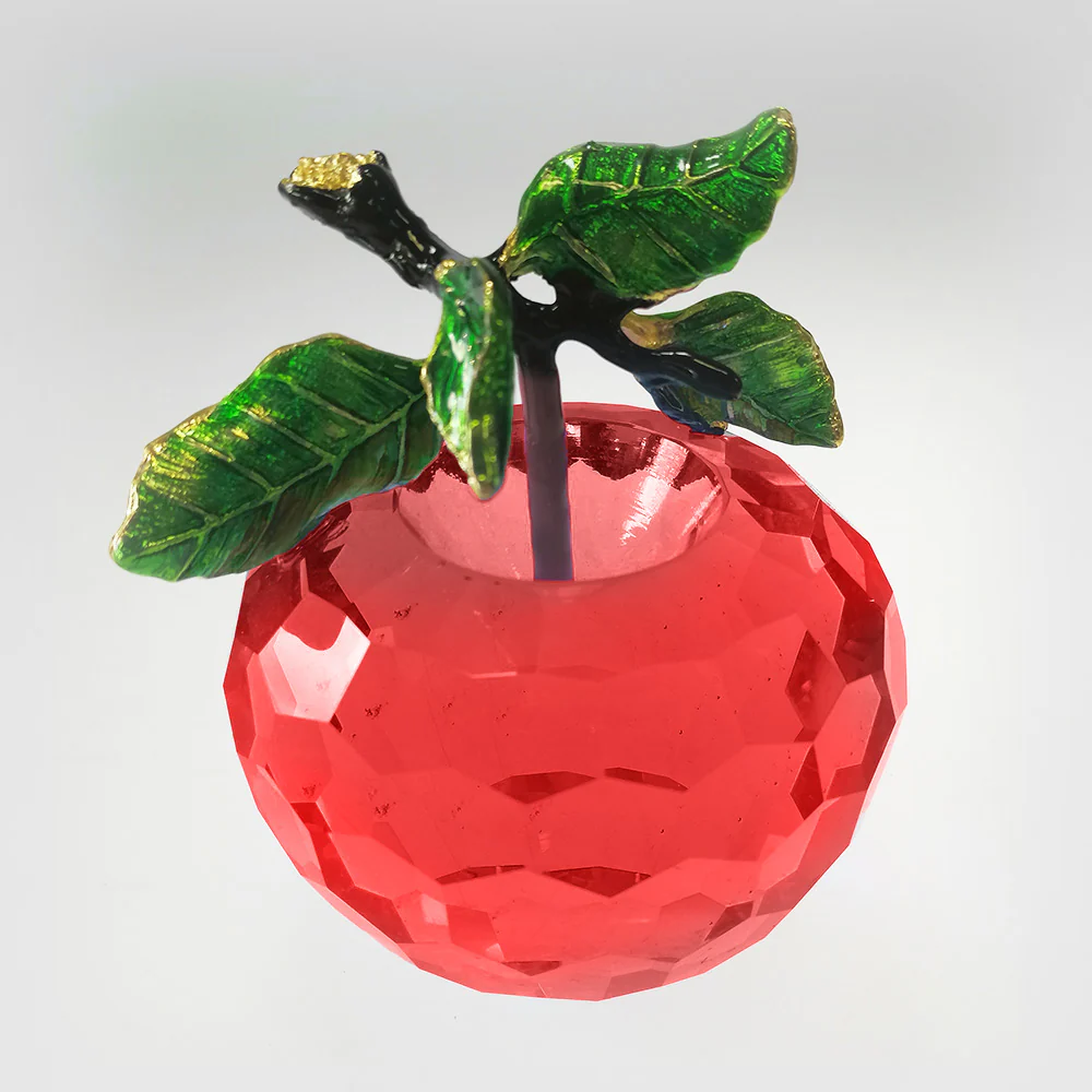 Coloured Glass Apples - Image 2