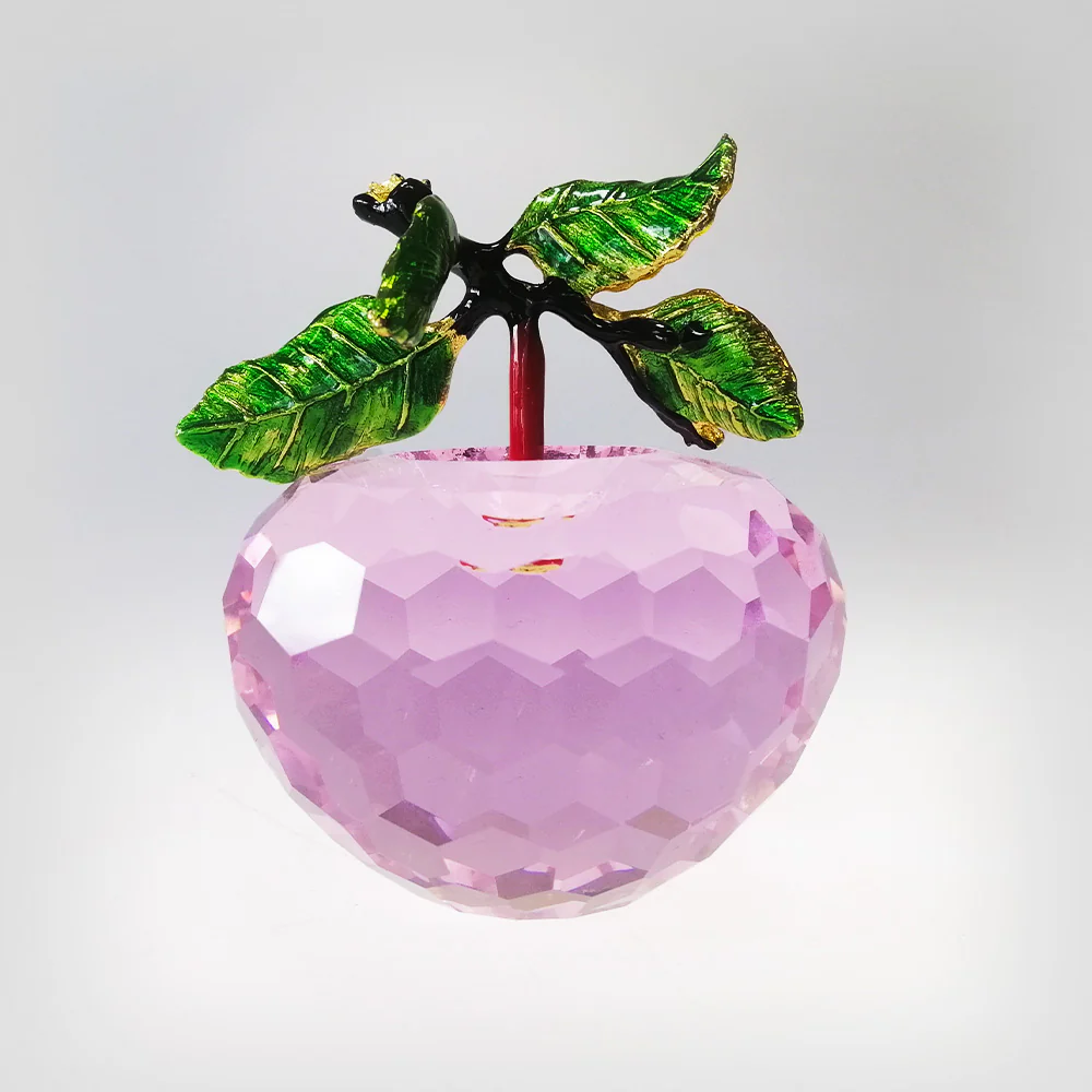 Coloured Glass Apples - Image 3