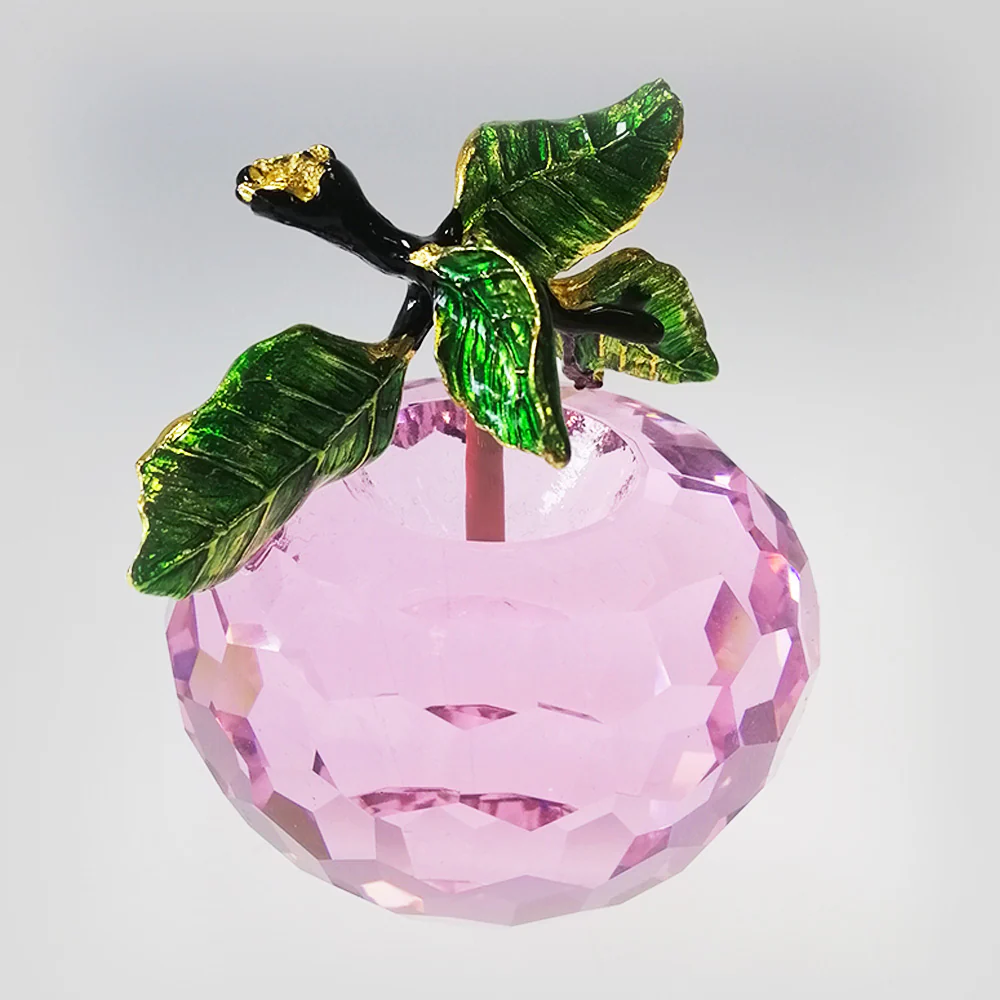 Coloured Glass Apples - Image 4